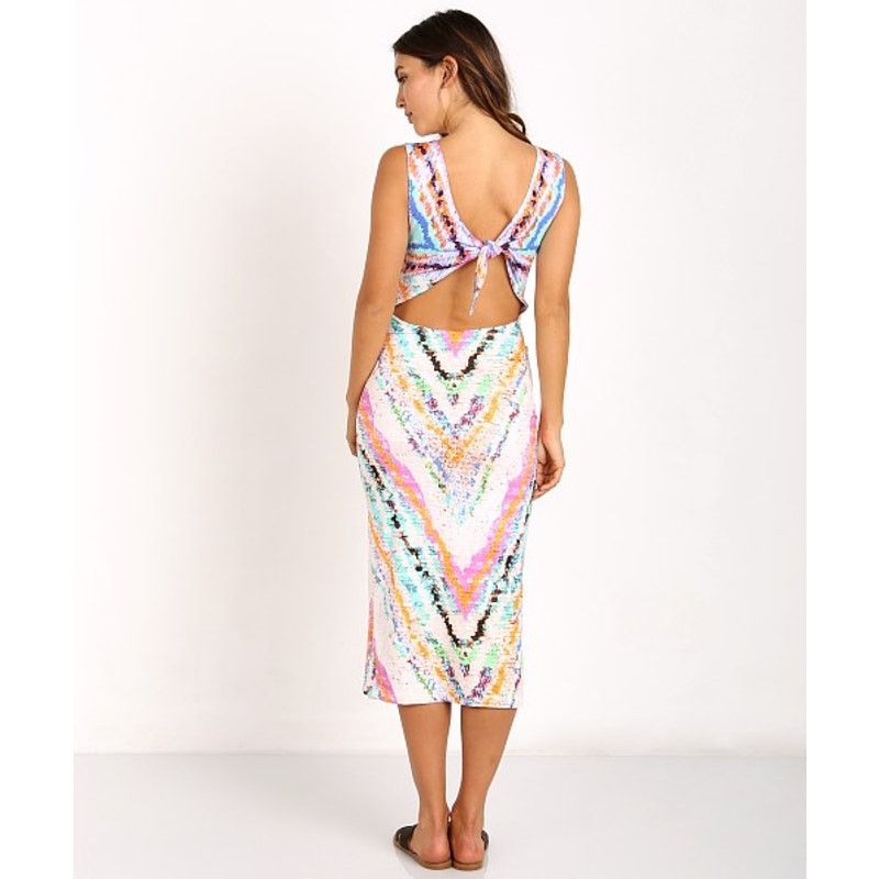 Mara Hoffman Mara Hoffman Rainbow Tie Back Swim Cover-Up Medium Size M / US 6-8 / IT 42-44 - 8 Thumbnail