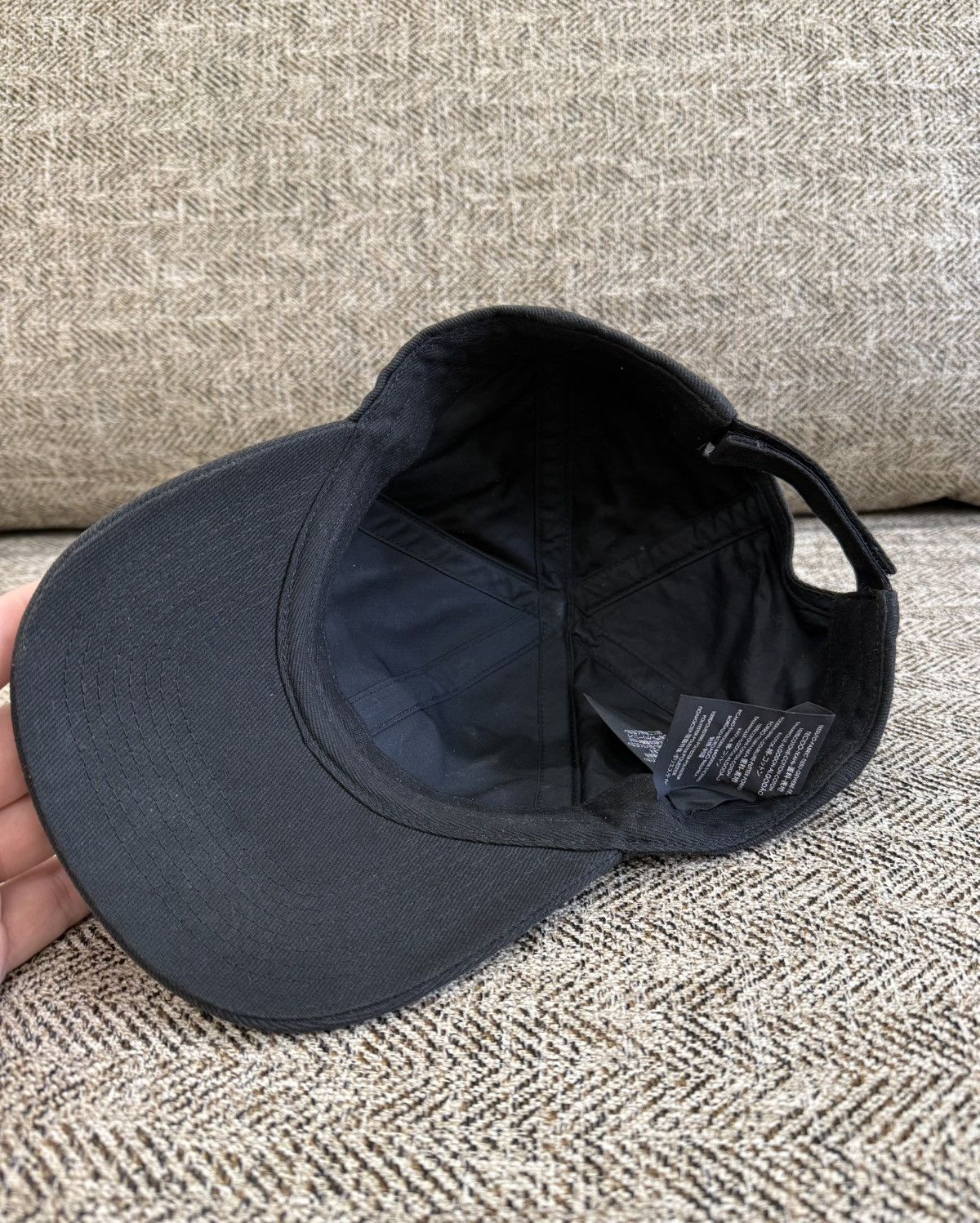 Balenciaga Balenciaga Mastercard Logo Baseball Cap Black Hat Size ONE SIZE - 11 Thumbnail