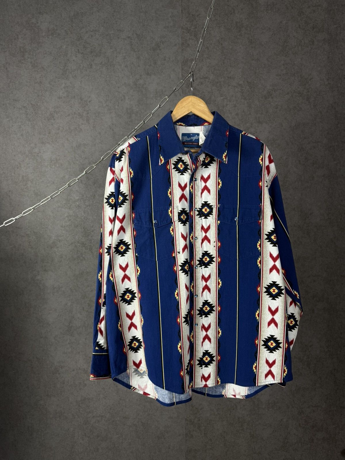Wrangler Wrangler Western art crazy shirt Size US XL / EU 56 / 4 - 1 Thumbnail