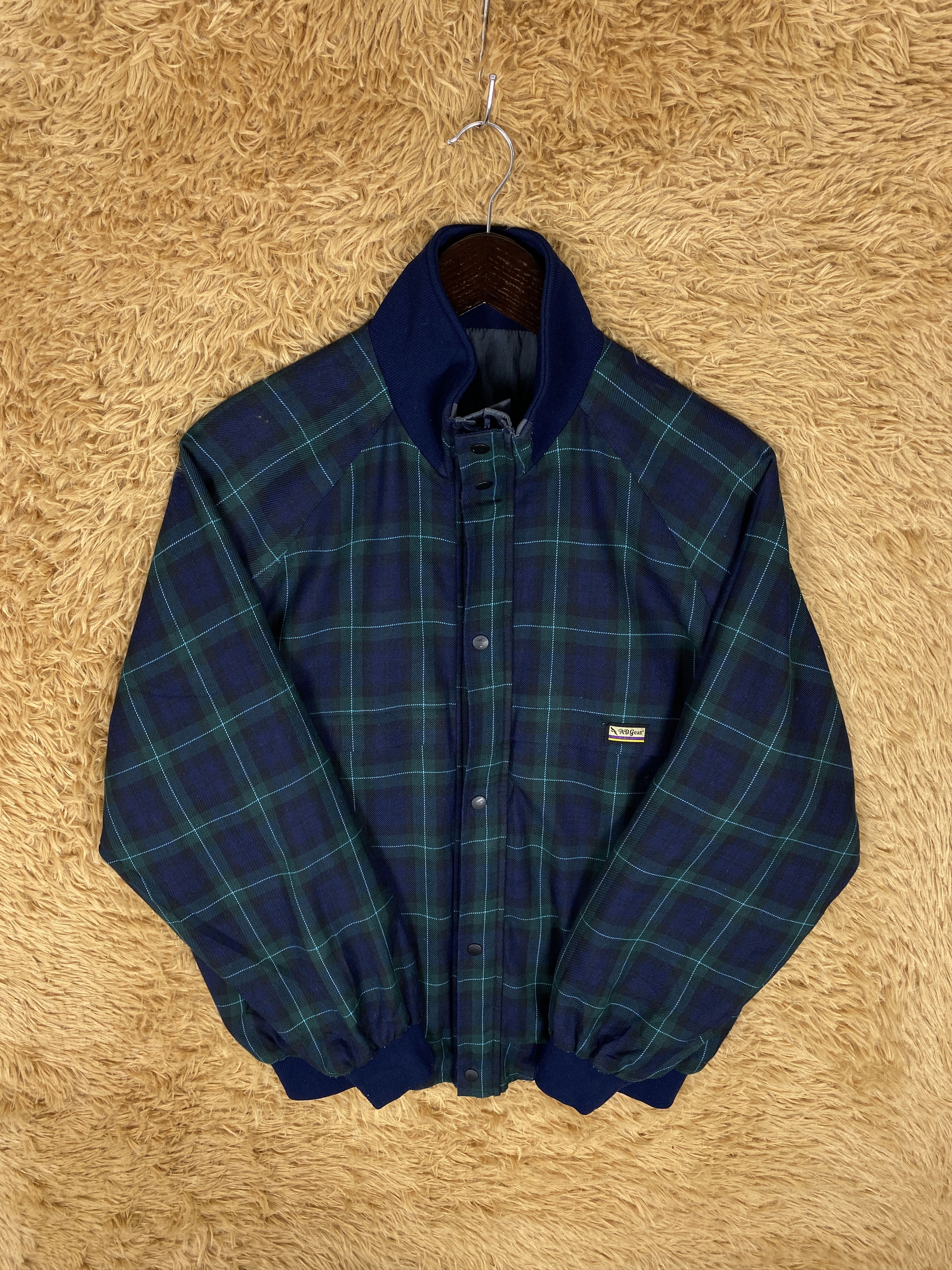 Japanese Brand Vintage AD Gear Reversible Flannel Jacket J2350 Size US S / EU 44-46 / 1 - 4 Thumbnail