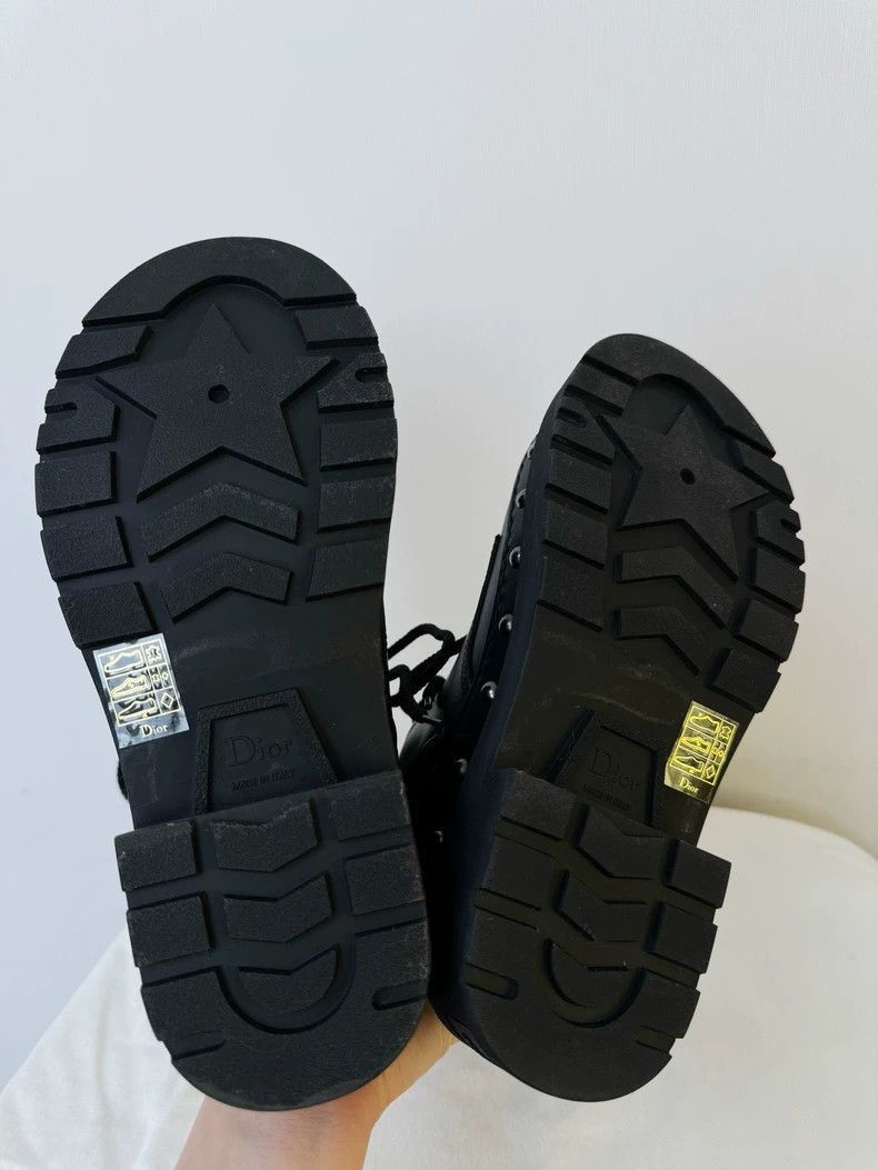 Dior Dior Black Martin Boots Size 36.5-2505 Size US 5 / IT 35 - 6 Thumbnail