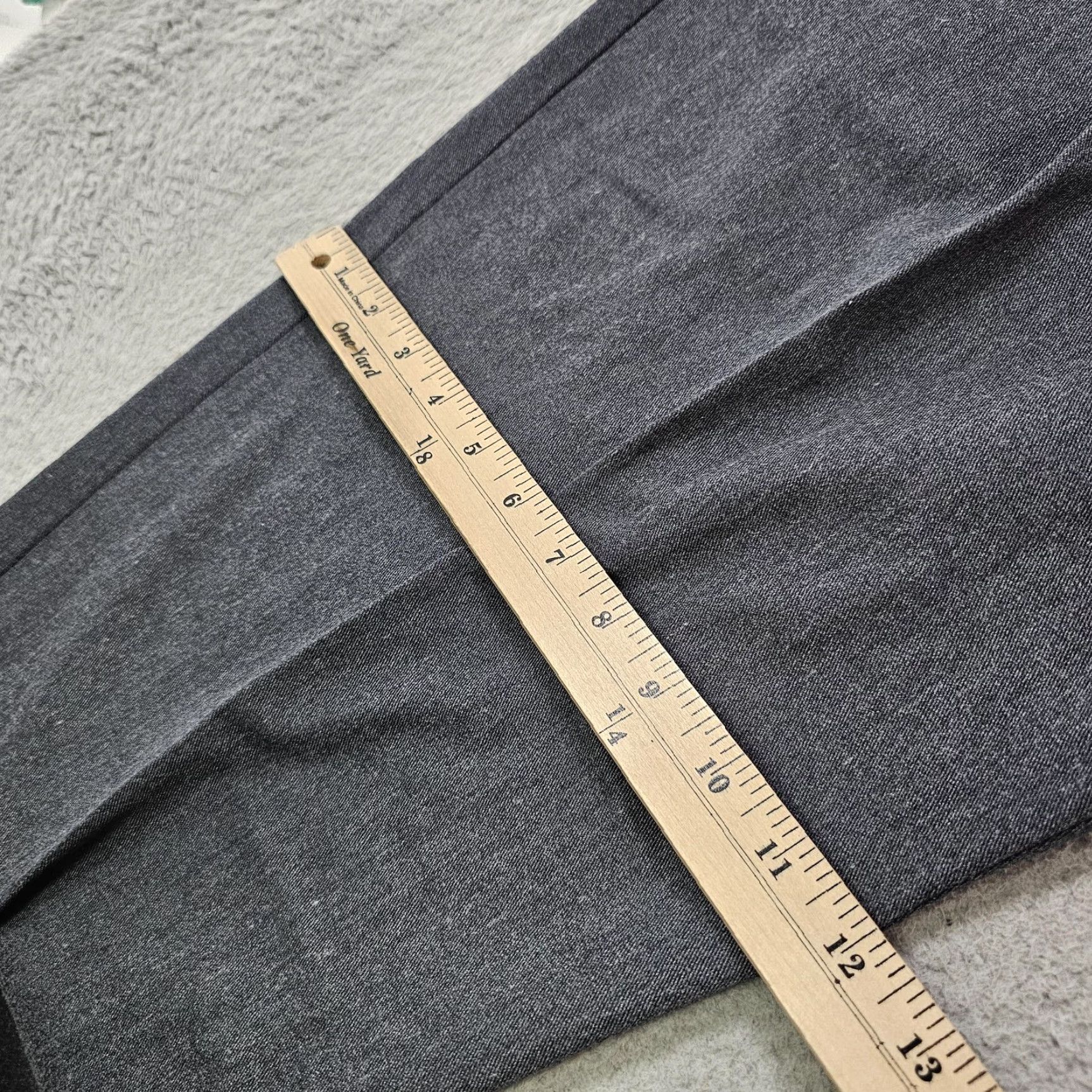 Dockers Dockers Pants Mens 38x30 Gray Sueded Heather Pleated Relaxed Fit Size US 38 / EU 54 - 7 Thumbnail