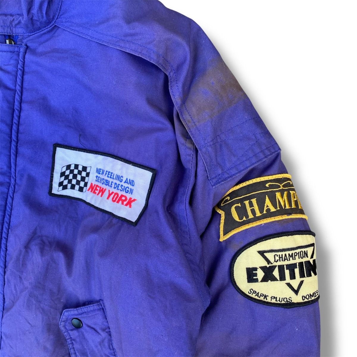 Sports Specialties Vintage 90s Racing Bomber Jacket. #F6 Size US M / EU 48-50 / 2 - 3 Thumbnail