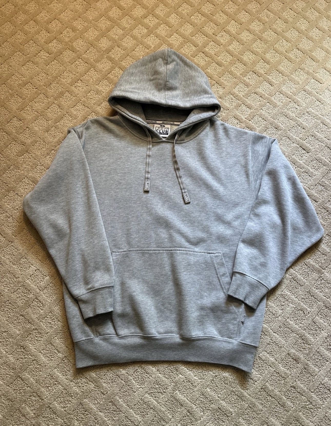 Other Pro Club Heavyweight Gray Pullover Hoodie Size US M / EU 48-50 / 2 - 1 Thumbnail