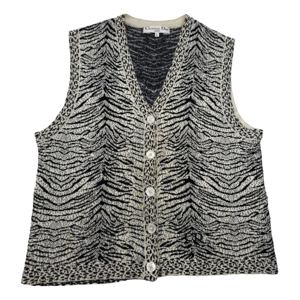 J'A Black Wool Knitwear