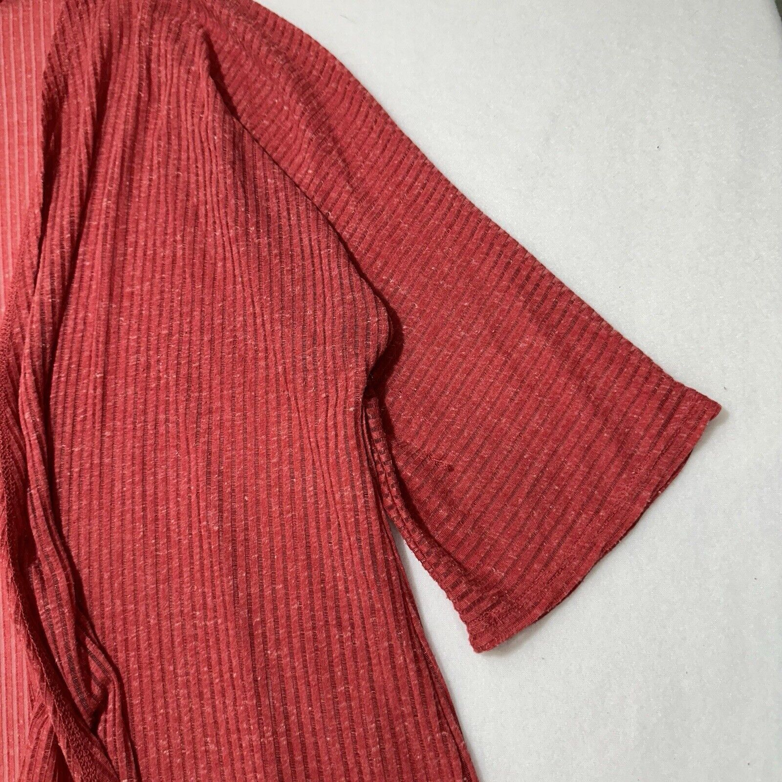 Other LuLaRoe Small Cardigan Sweater Open Front Pink Flax Blend Size S / US 4 / IT 40 - 5 Thumbnail