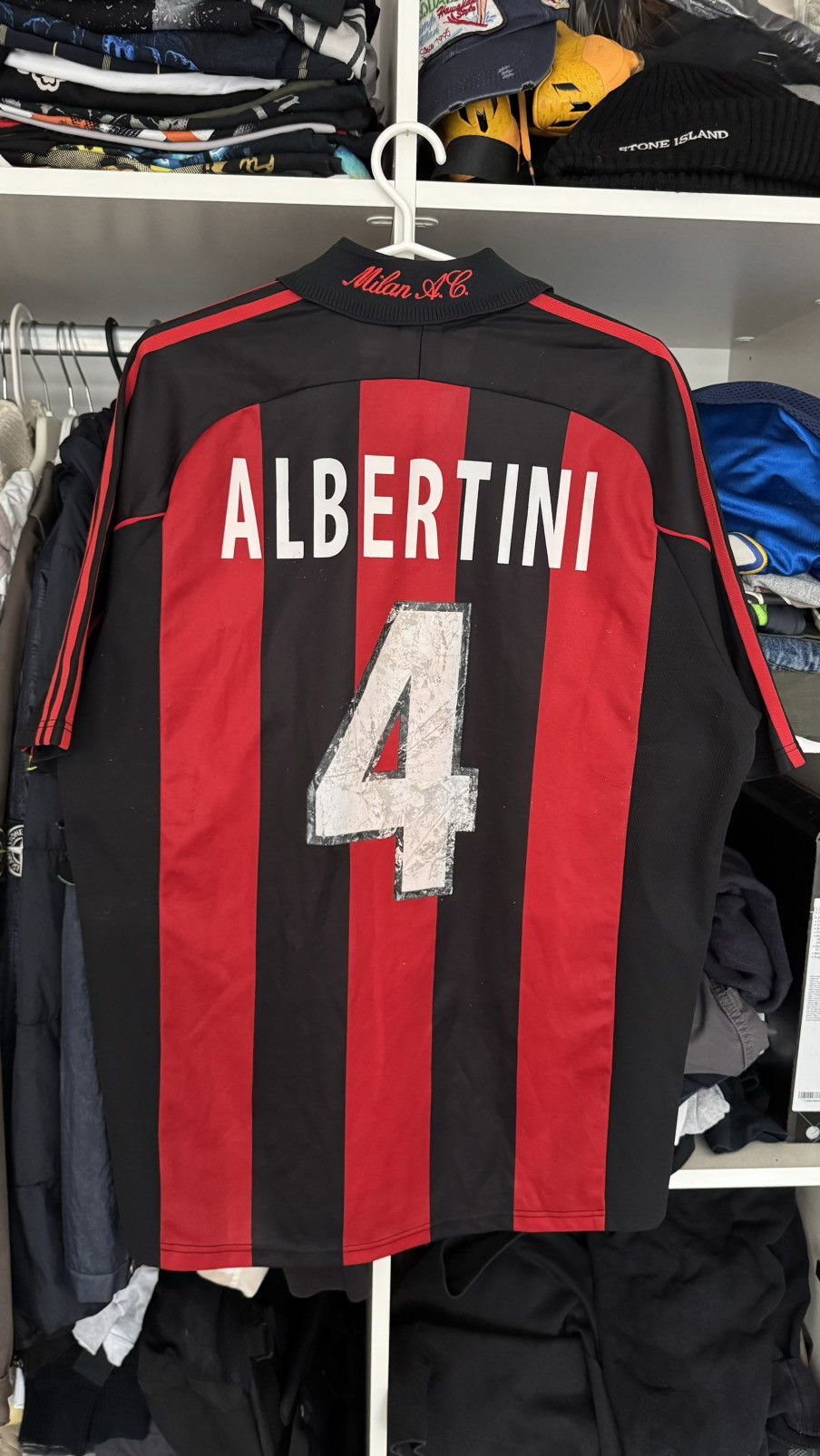 Vintage Jersey Milan opel jersey vintage Albertini 4 Size US L / EU 52-54 / 3 - 2 Thumbnail