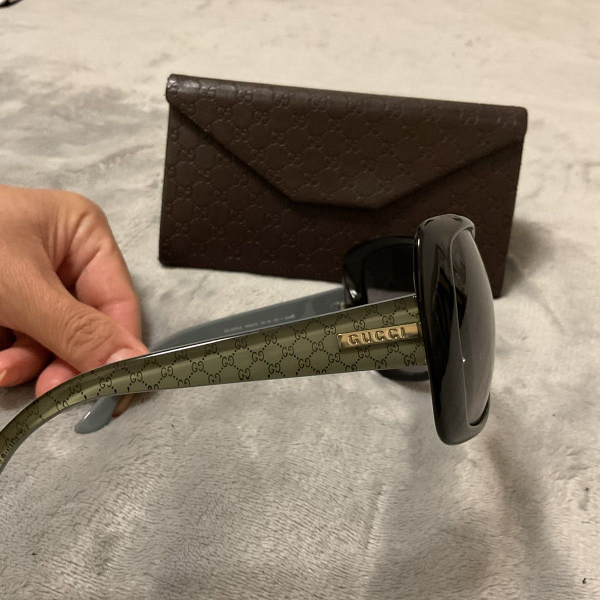 Designer × Gucci × Vintage Gucci Vintage Retro Sunglasses 2000’s GG 3576/S Size ONE SIZE - 5 Thumbnail