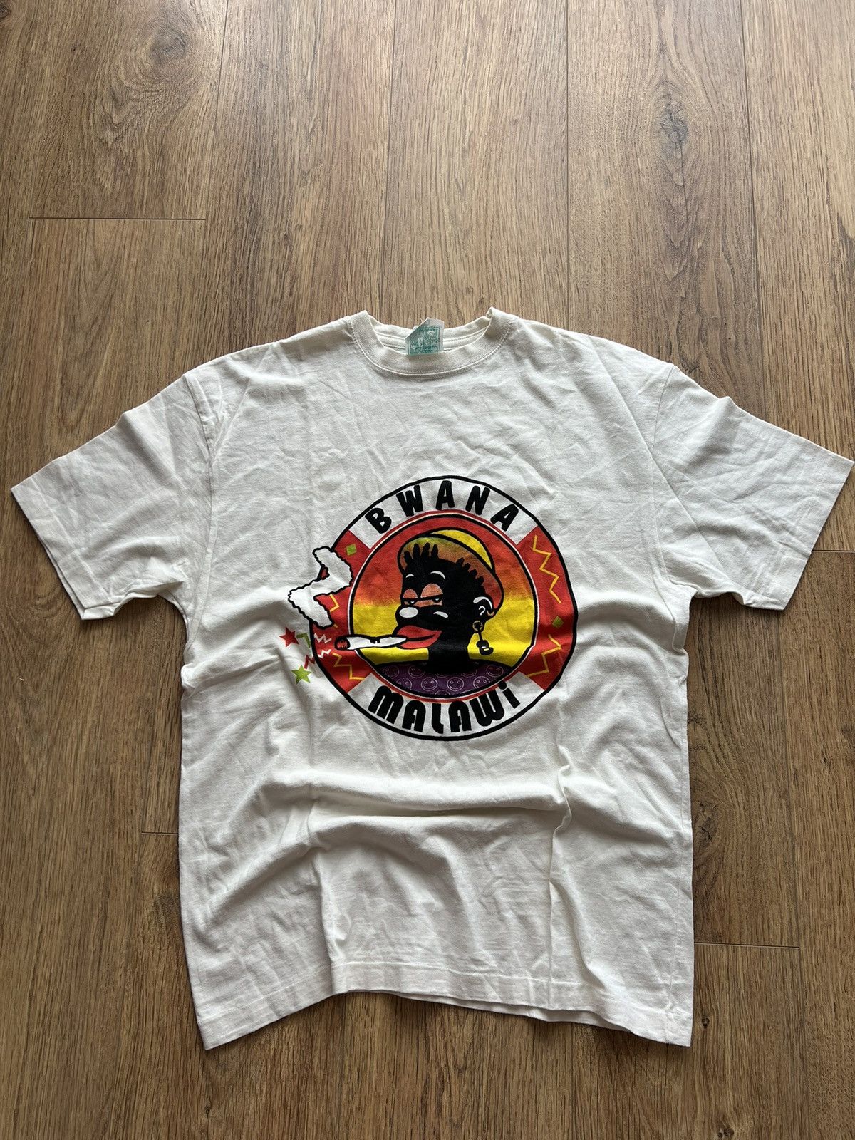 Vintage 🔥Truevintage 1972 bwana malawi made in zimbabwe singlestitch Size US S / EU 44-46 / 1 - 1 Thumbnail