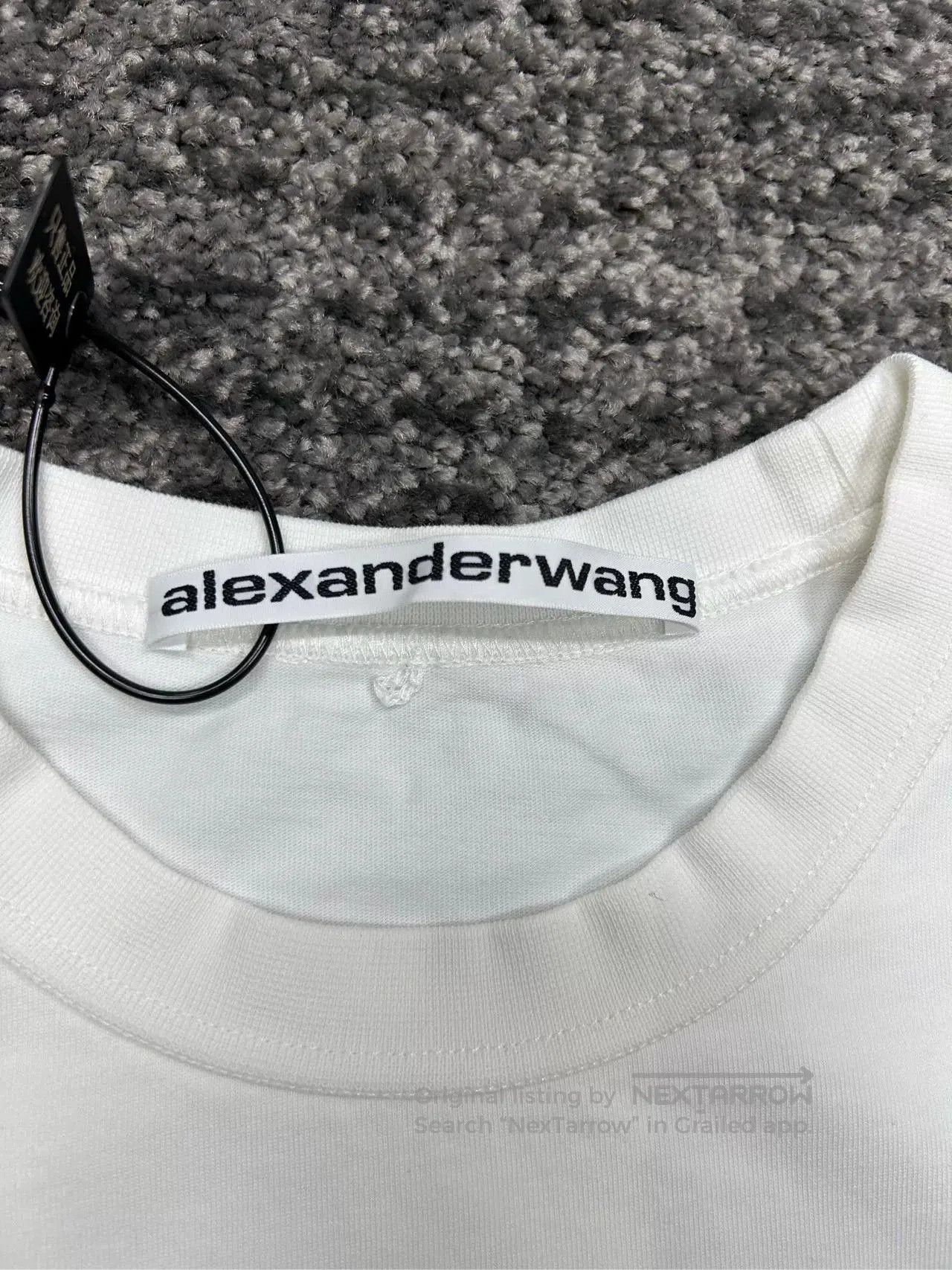 Alexander Wang alexander wang crystal logo short sleeve t. Size US M / EU 48-50 / 2 - 4 Thumbnail