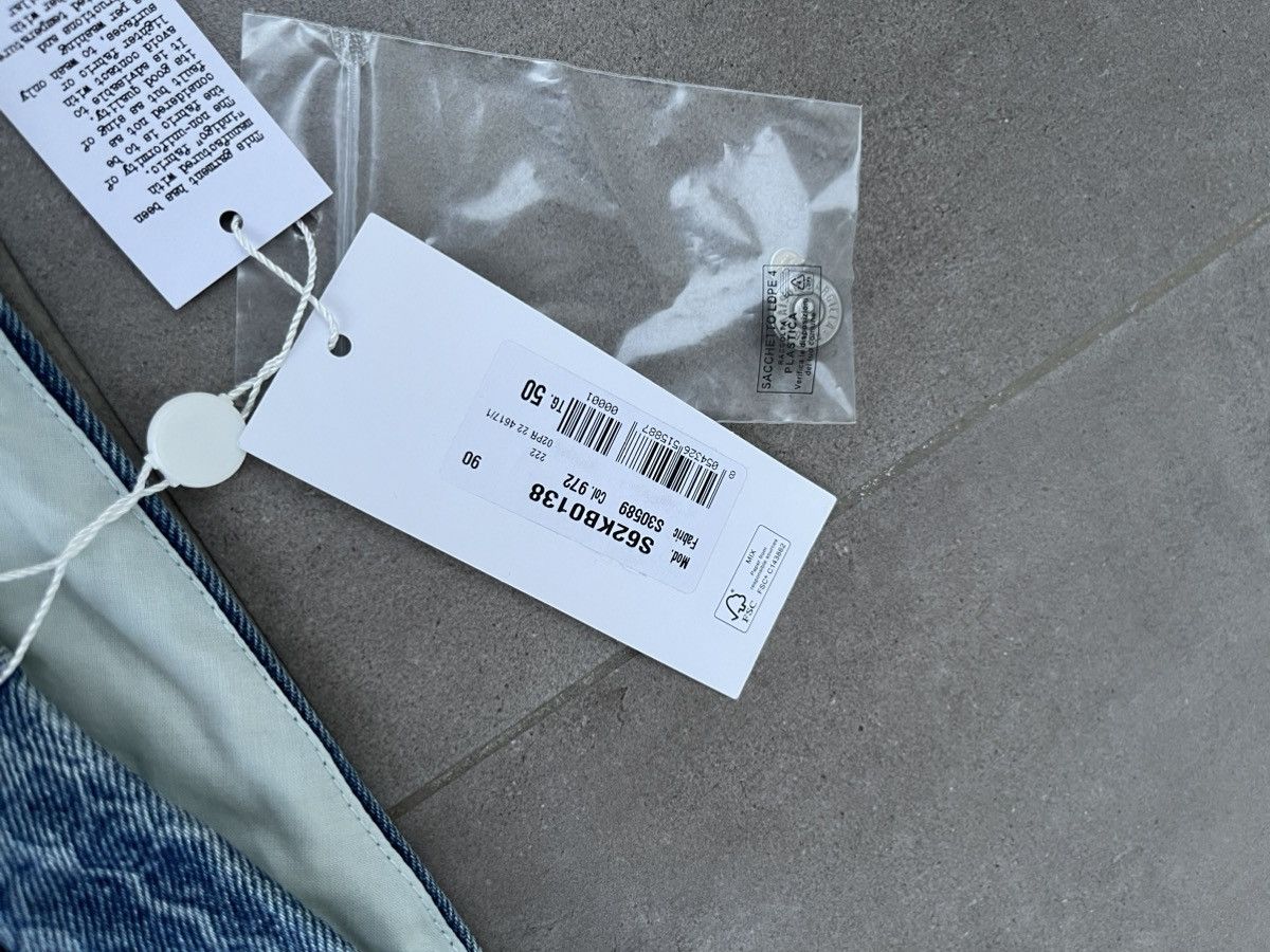 Maison Margiela !DS! SS22 Maison Margiela SnakeSkin Blue Pattern Denim Pants Size US 34 / EU 50 - 22 Thumbnail