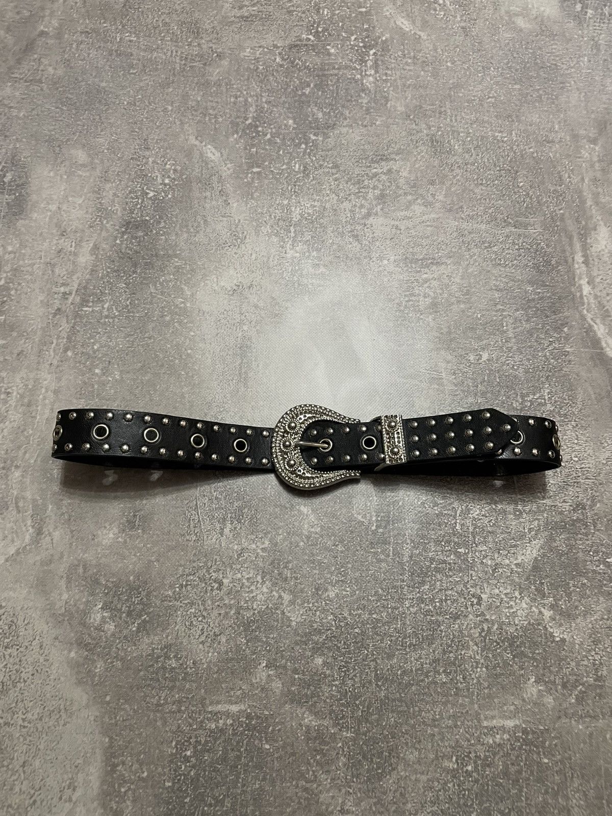 Other Vintage BB Simon Style Studded Y2K Belt Size ONE SIZE - 2 Thumbnail