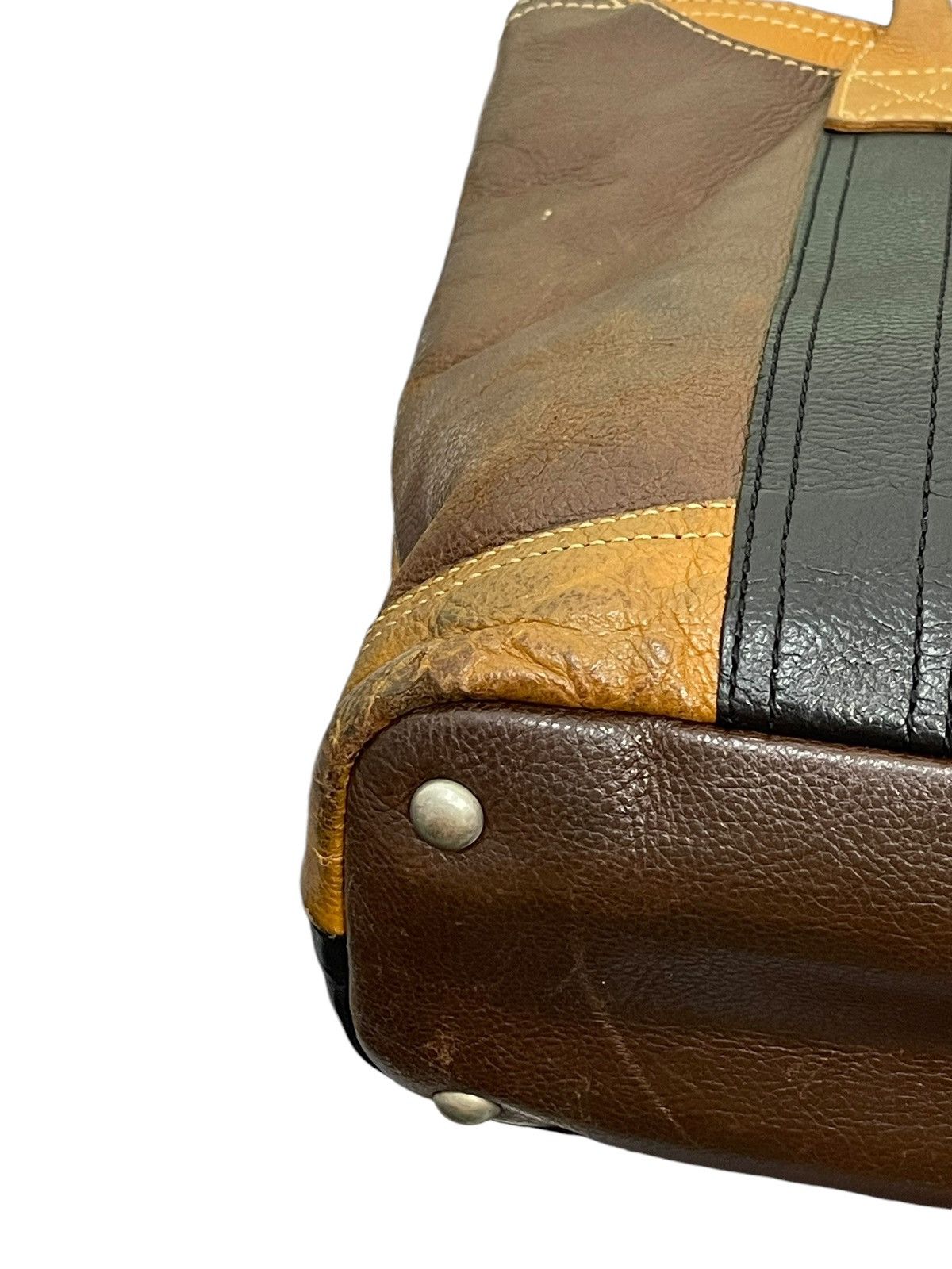 Genuine Leather Full Leather Doubles Japan Tote Shoulder Bag 4🟩 Size ONE SIZE - 6 Thumbnail