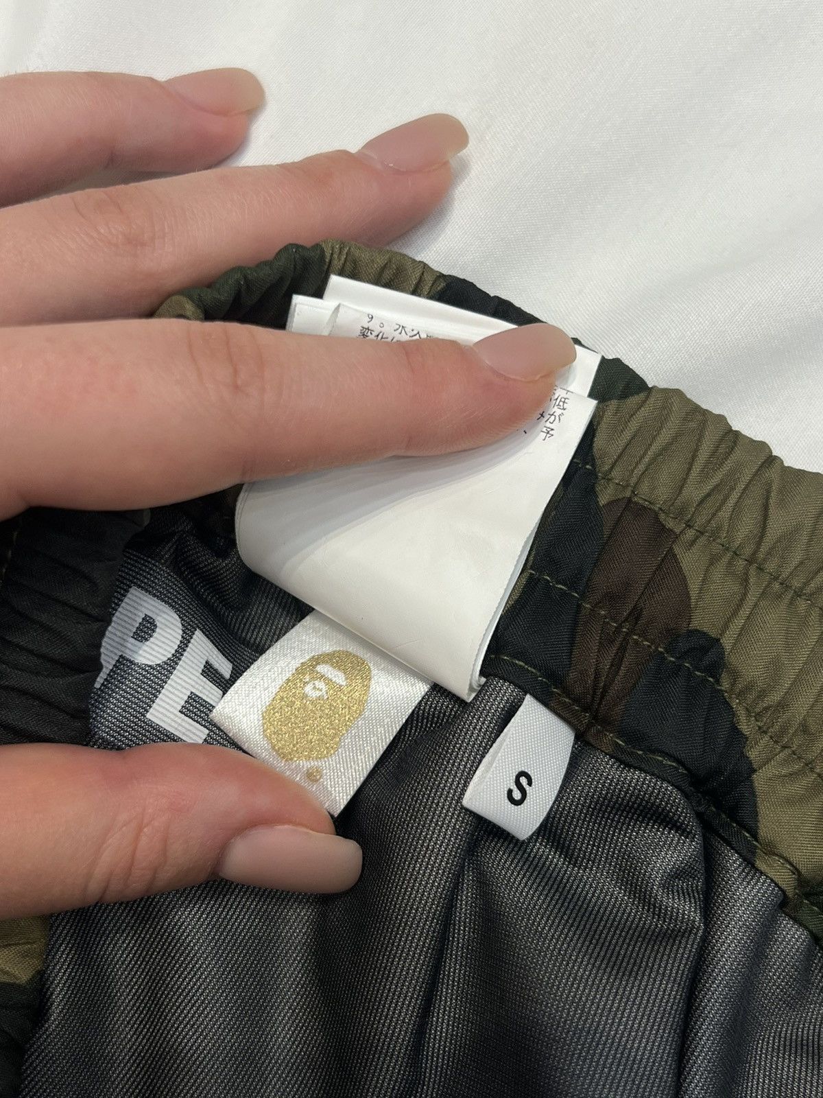 Bape Bape 1st Camo Green GoreTex Track Pants S Size US 30 / EU 46 - 4 Thumbnail