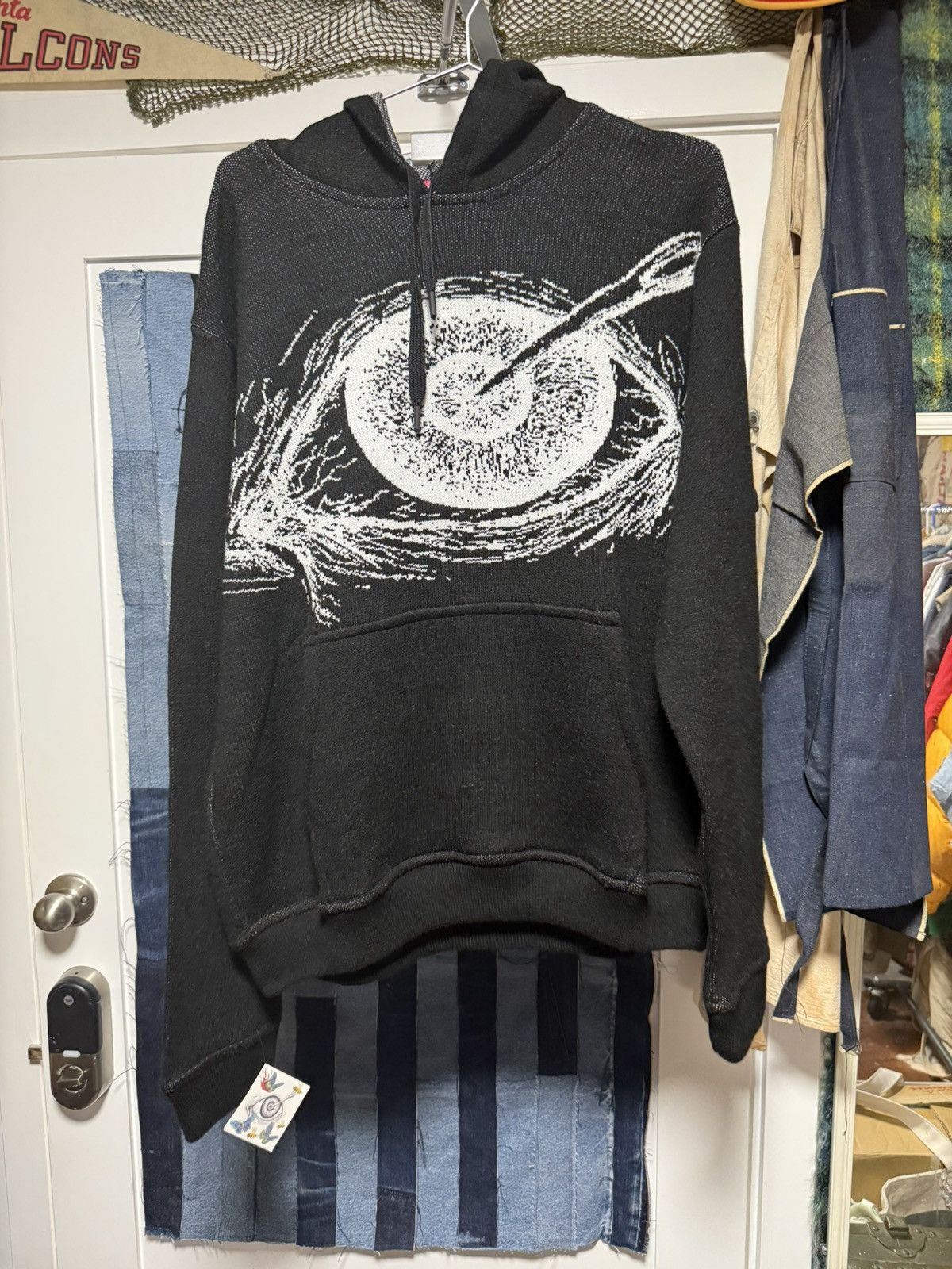 Other Bizzrad 2023 Stabbed Eyeball Knit Hoodie Size US M / EU 48-50 / 2 - 1 Thumbnail