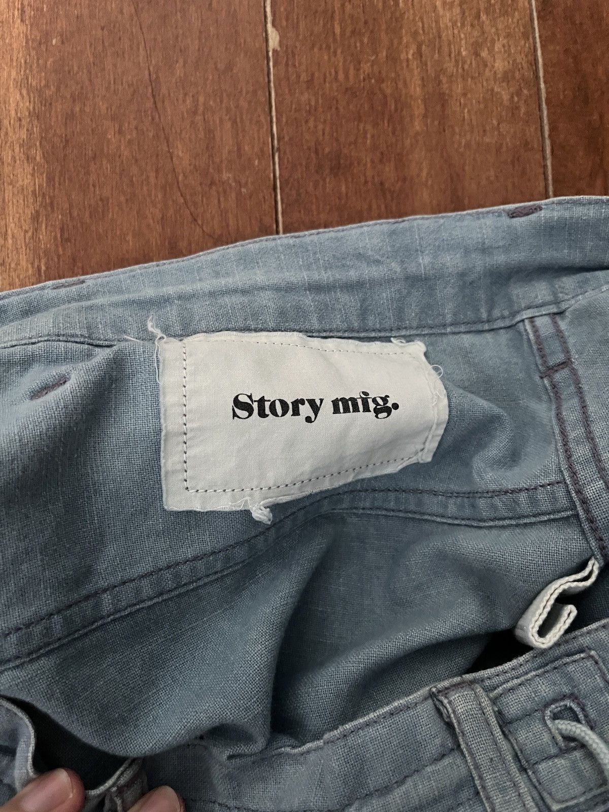 Story Mfg. Story Mfg. Forager Pants - Purple Slub - XS Size US 30 / EU 46 - 3 Thumbnail
