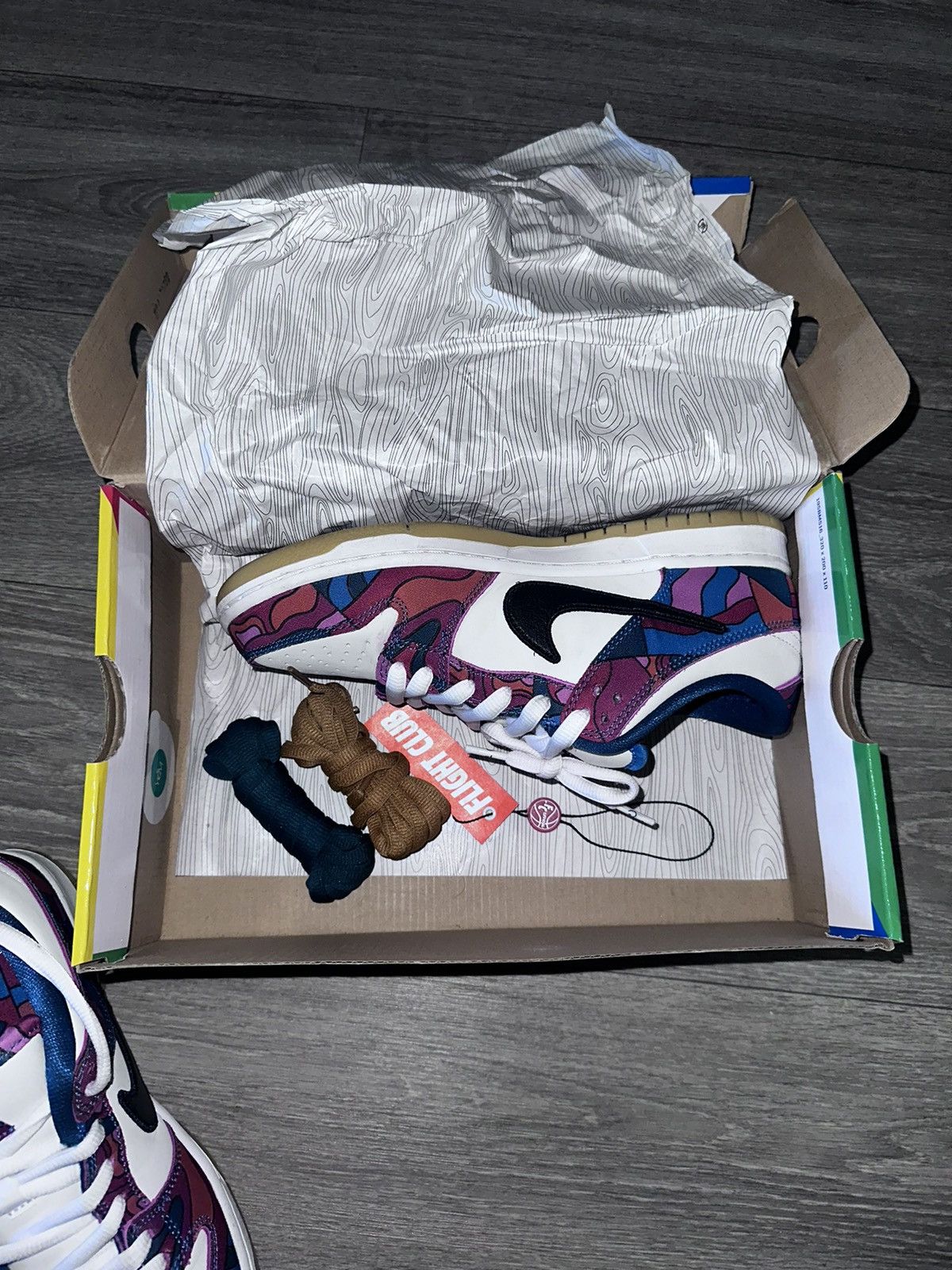 Nike × Parra Nike Parra x Dunk Low Pro SB 'Abstract Art' Size US 8 / EU 41 - 2 Thumbnail