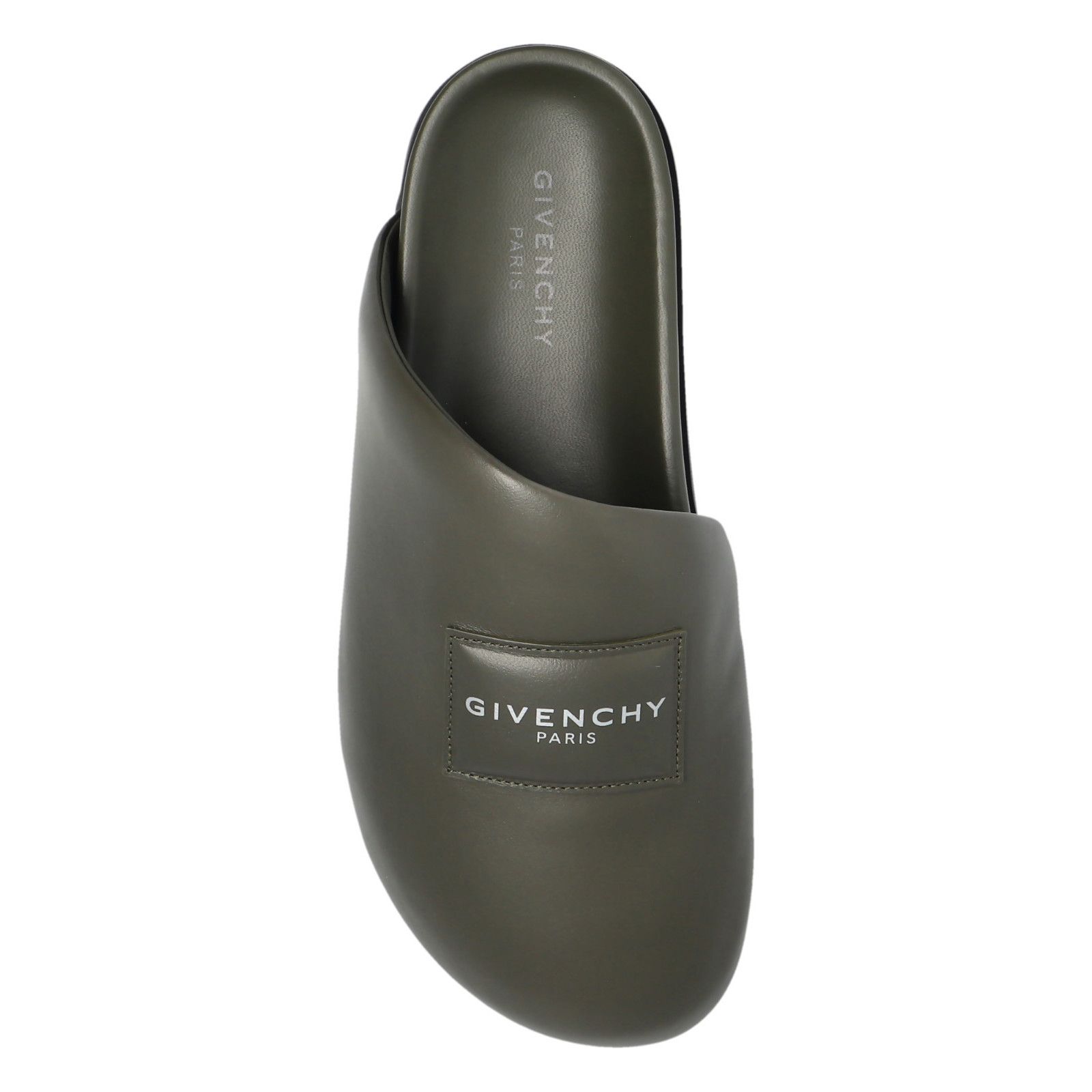 Givenchy GIVENCHY Green Leather Slides New & Authentic (Men's size:US Size US 8.5 / EU 41-42 - 4 Thumbnail