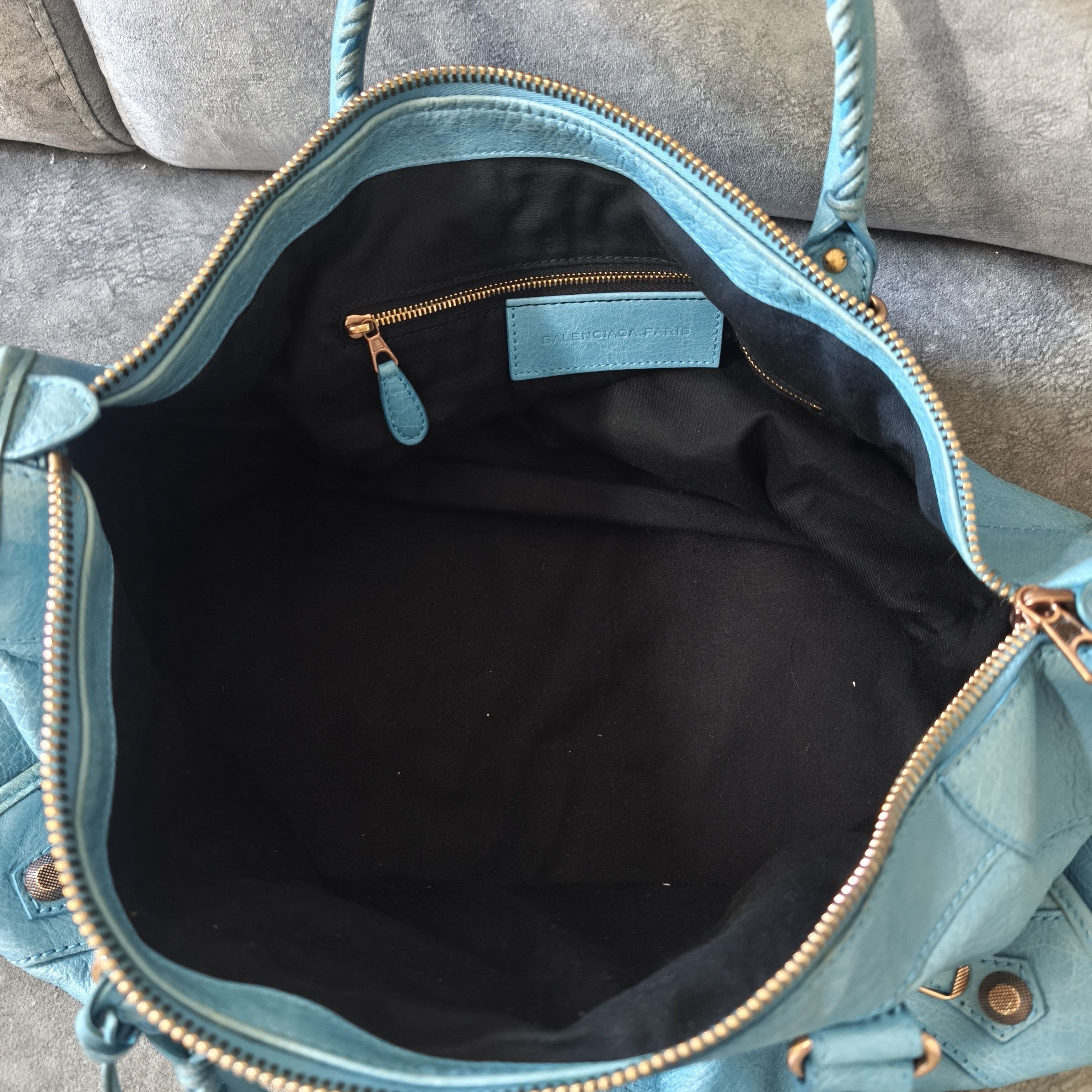 Balenciaga BALENCIAGA 2000s - Work Lambskin Giant Hardware City Bag Size ONE SIZE - 16 Thumbnail