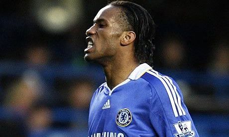 Adidas CHELSEA ADIDAS 2008/2009 FOOTBALL HOME JERSEY #11 DROGBA Size US M / EU 48-50 / 2 - 16 Thumbnail