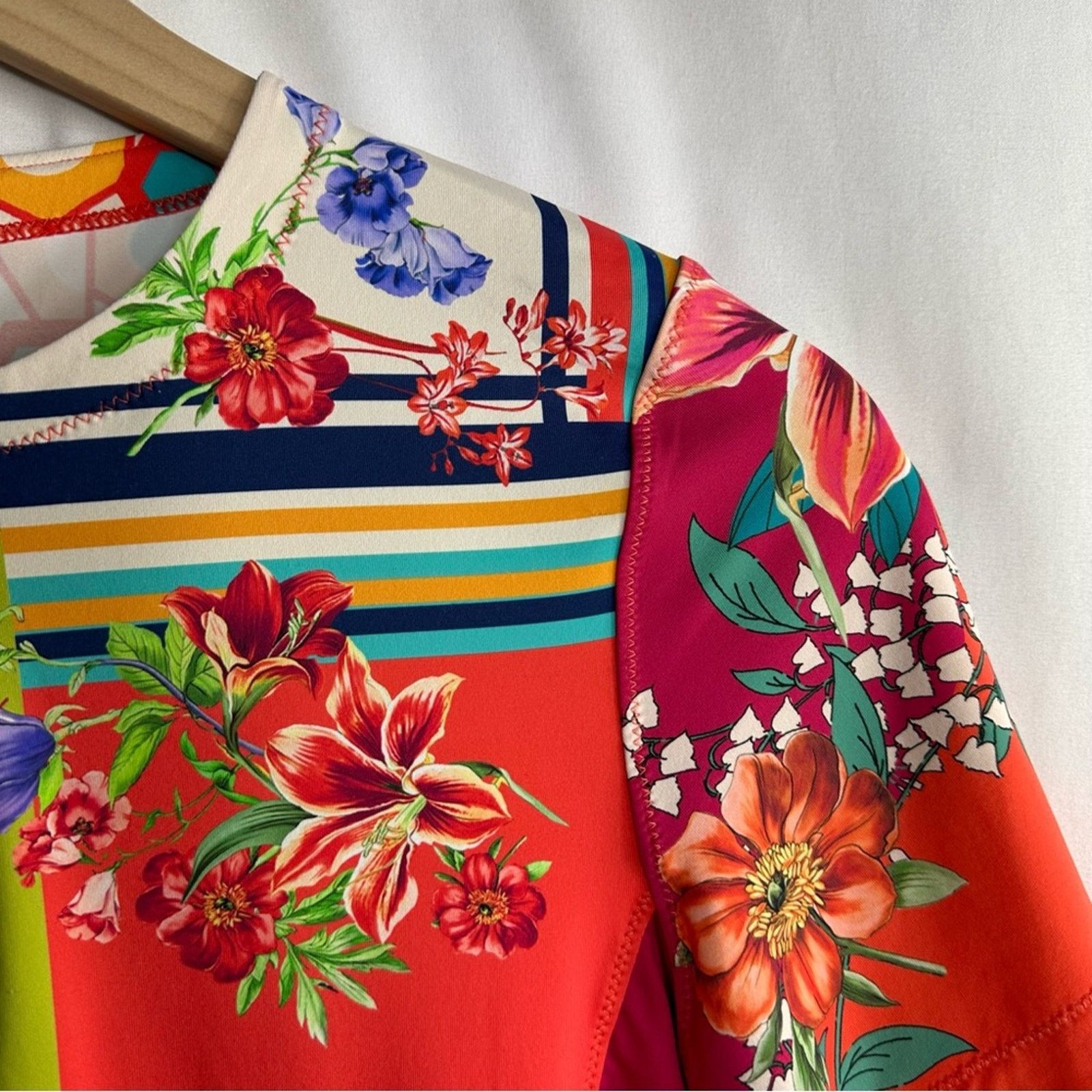 Johnny Was JOHNNY WAS Nanya Surf Shirt NWT in Size Medium Size ONE SIZE - 6 Thumbnail