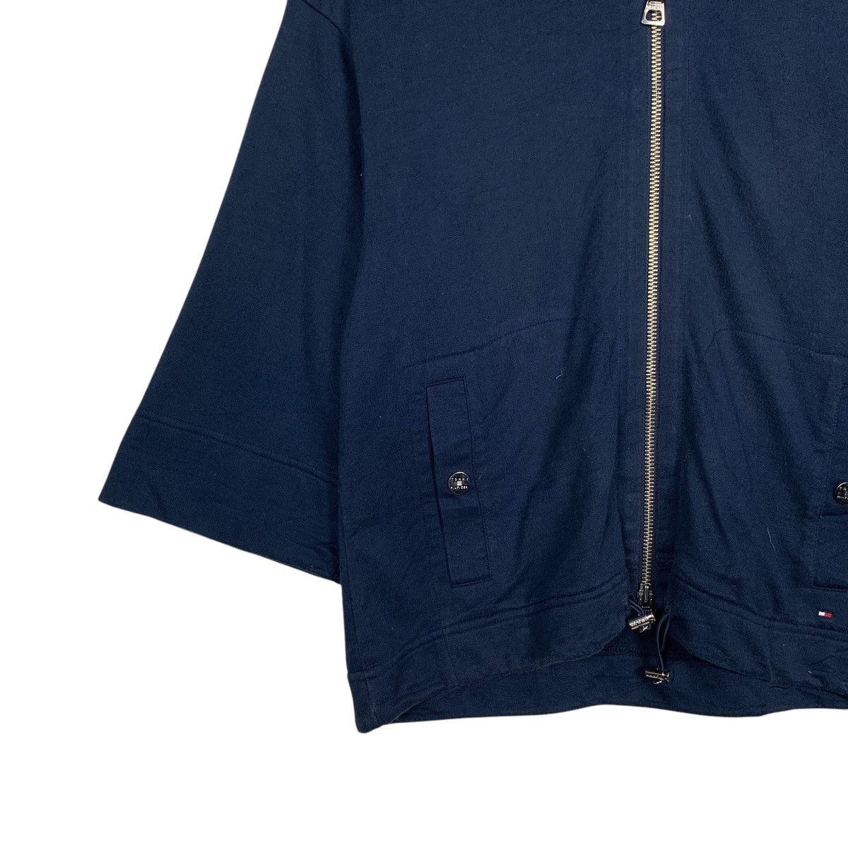 Tommy Hilfiger TOMMY HILFIGER 3q Sleeve Zipper Hoodies #1692-C75 Size S / US 4 / IT 40 - 3 Thumbnail