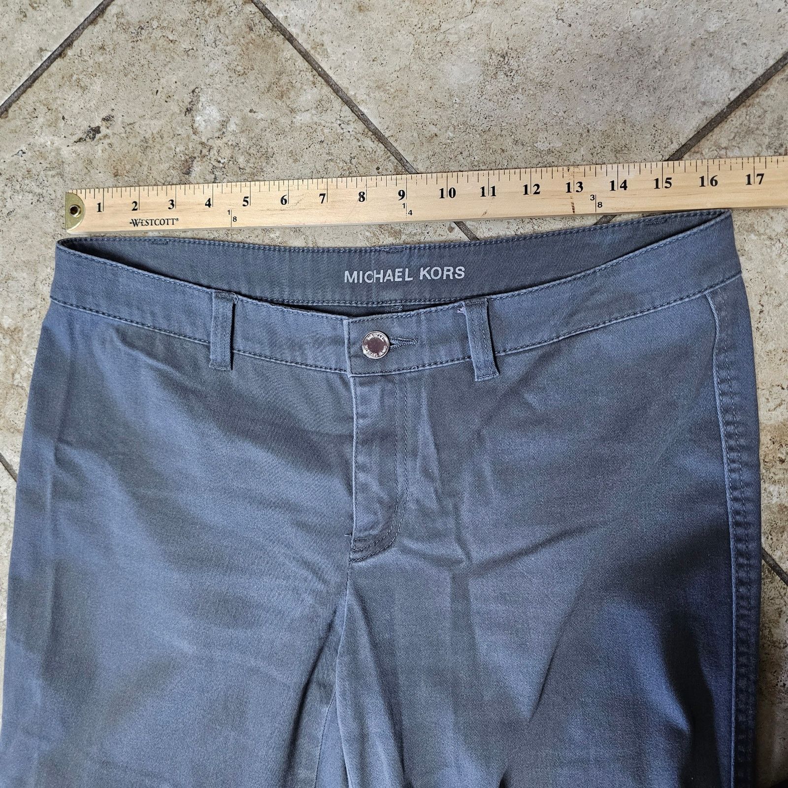 Michael Kors Michael Kors Zip Ankle Gray Pants Size 8 Size 30" / US 8 / IT 44 - 5 Thumbnail