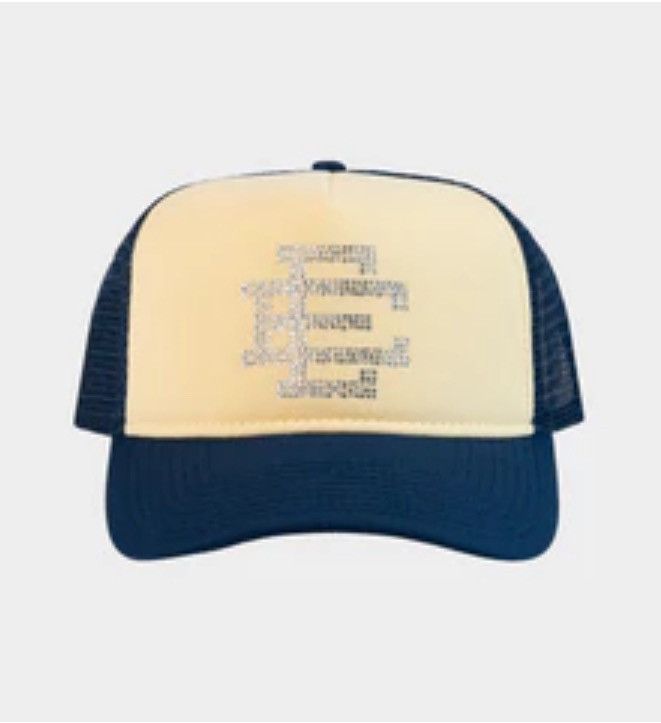 Eric Emanuel Eric Emanuel navy blue trucker hat w Swarovski crystals Size ONE SIZE - 1 Thumbnail