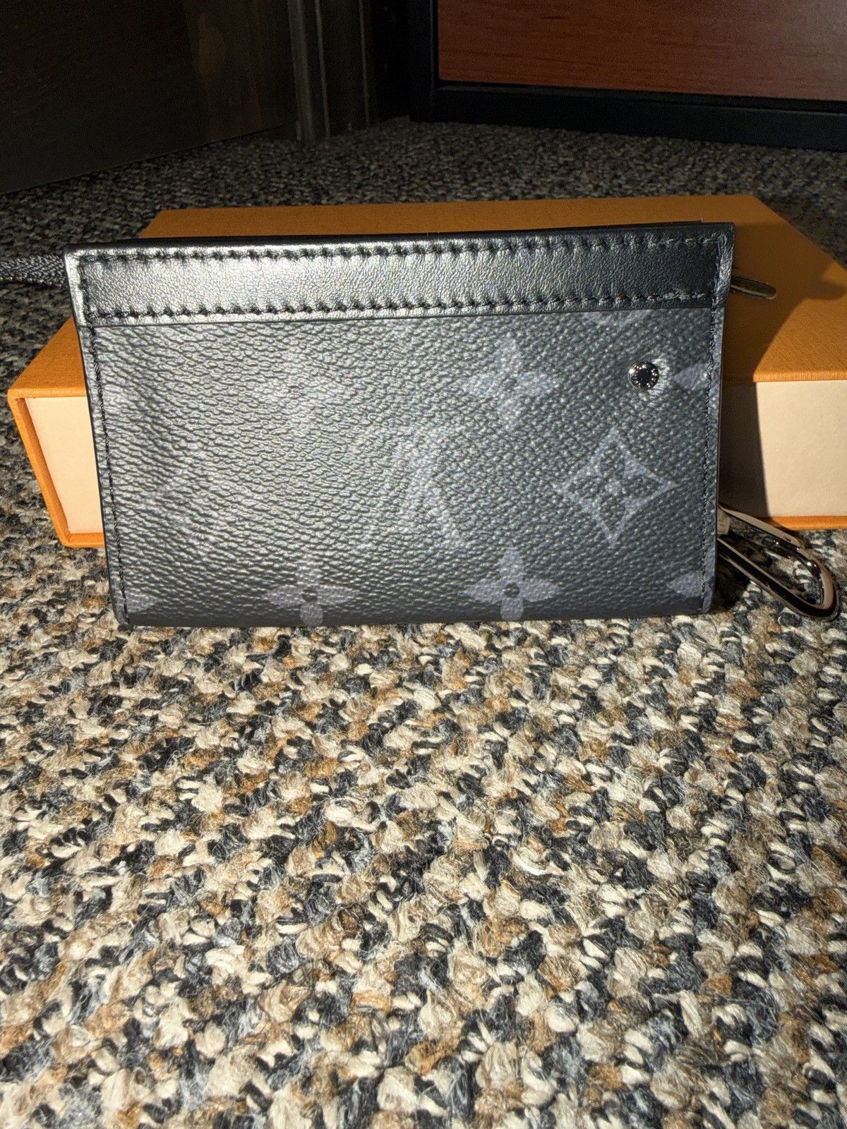 Louis Vuitton LOUIS VUITTON Eclipse Pochette Cle Voyage M82776 Coin Case Size ONE SIZE - 12 Thumbnail