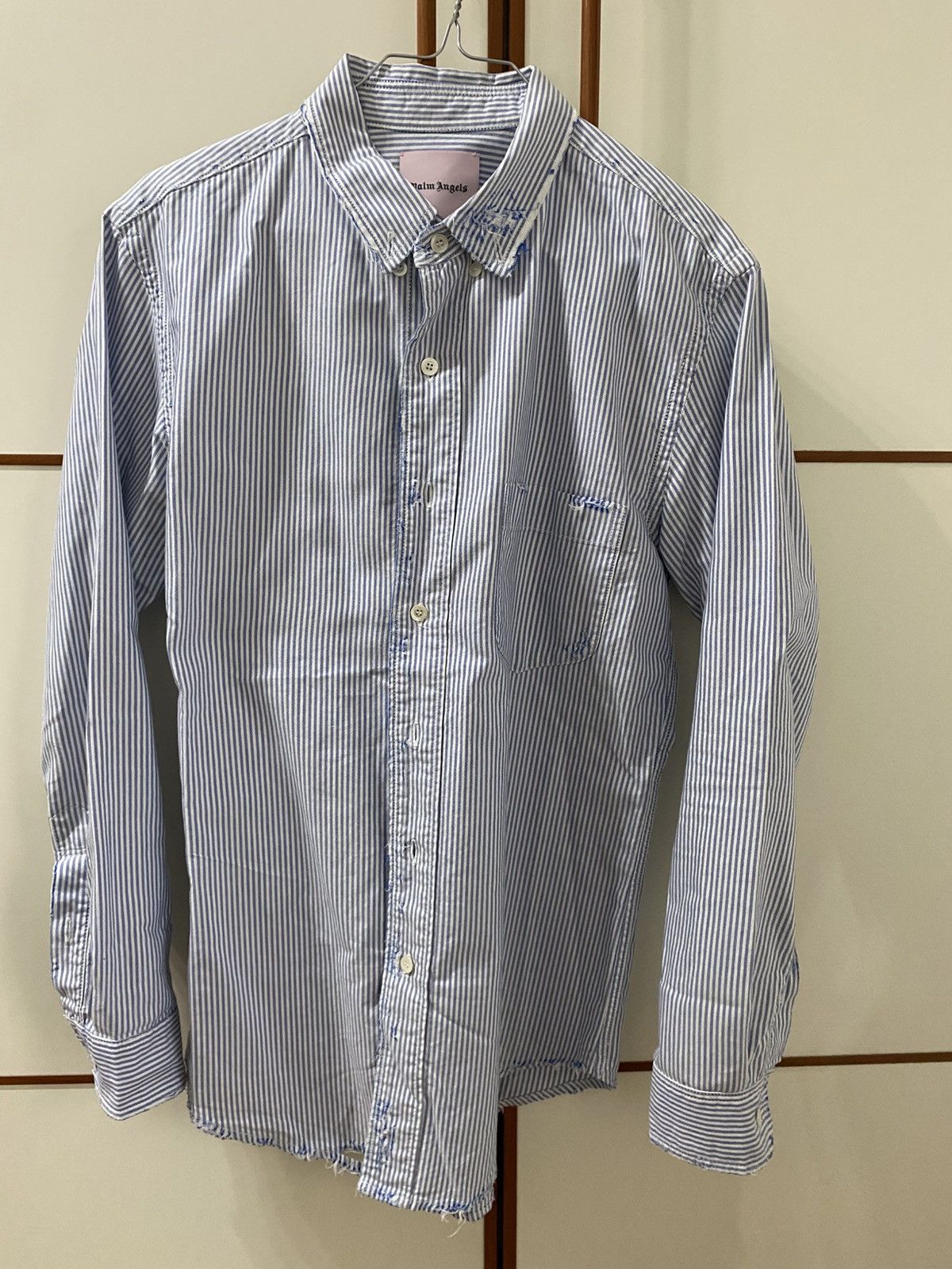Palm Angels Palm Angels Men’s Shirt with tears, size 46/6, new Size US S / EU 44-46 / 1 - 1 Thumbnail