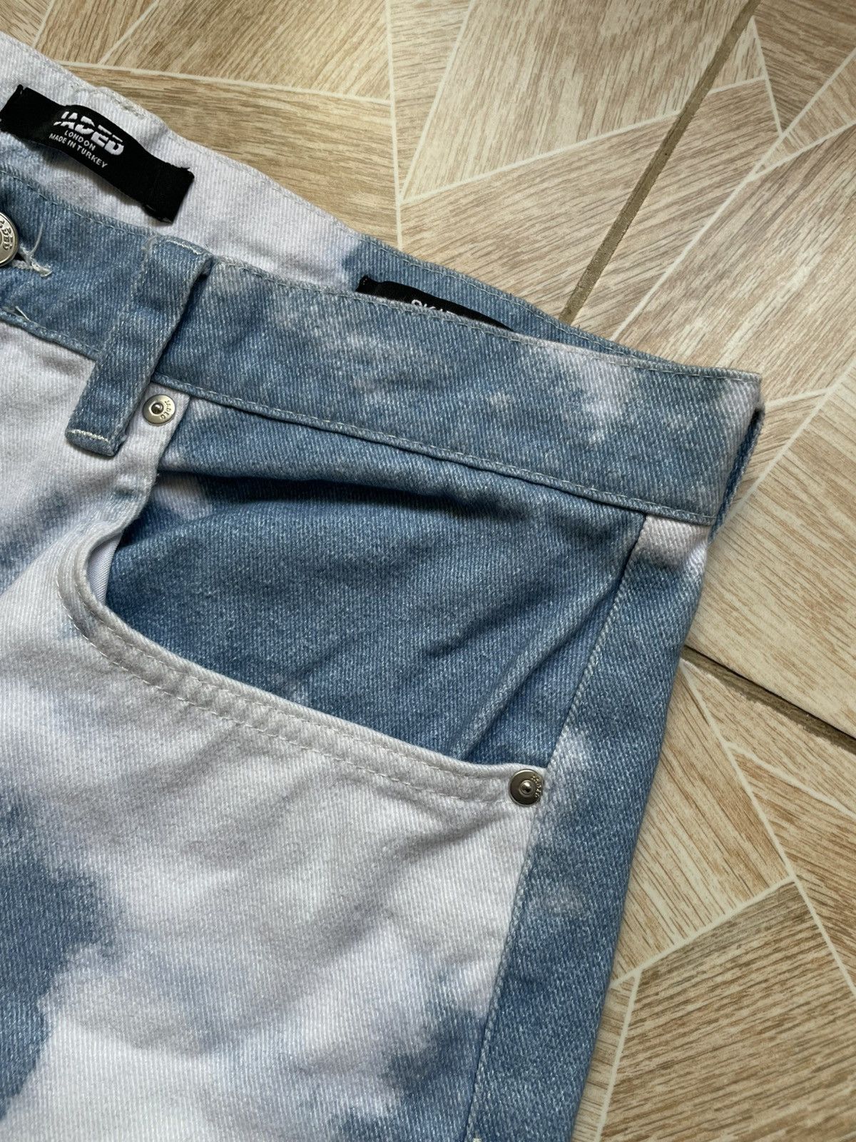 Jaded London Y2K Streetwear Jaded London Cloud Denim Jeans Skate Fit Size US 32 / EU 48 - 3 Thumbnail