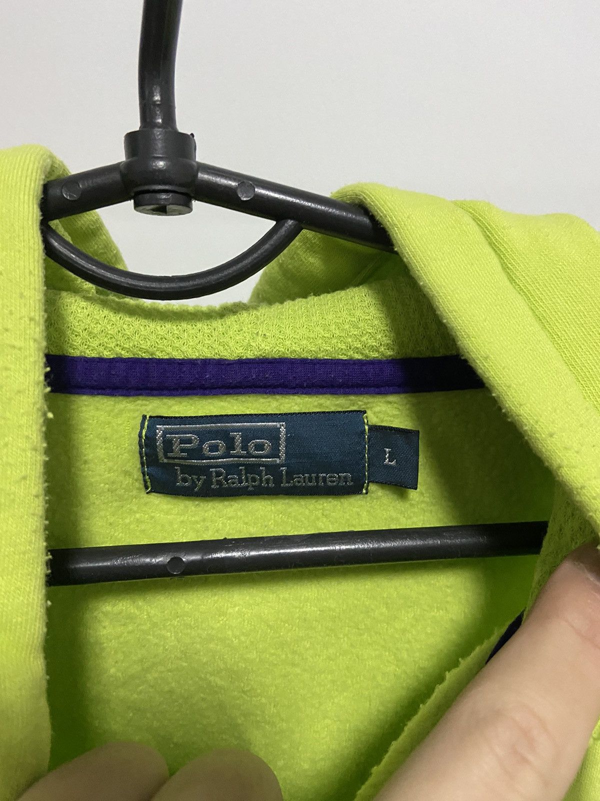Polo Ralph Lauren × Vintage Polo Ralph Lauren Zip Hoodie Small Logo Vintage Y2K Size US L / EU 52-54 / 3 - 4 Thumbnail