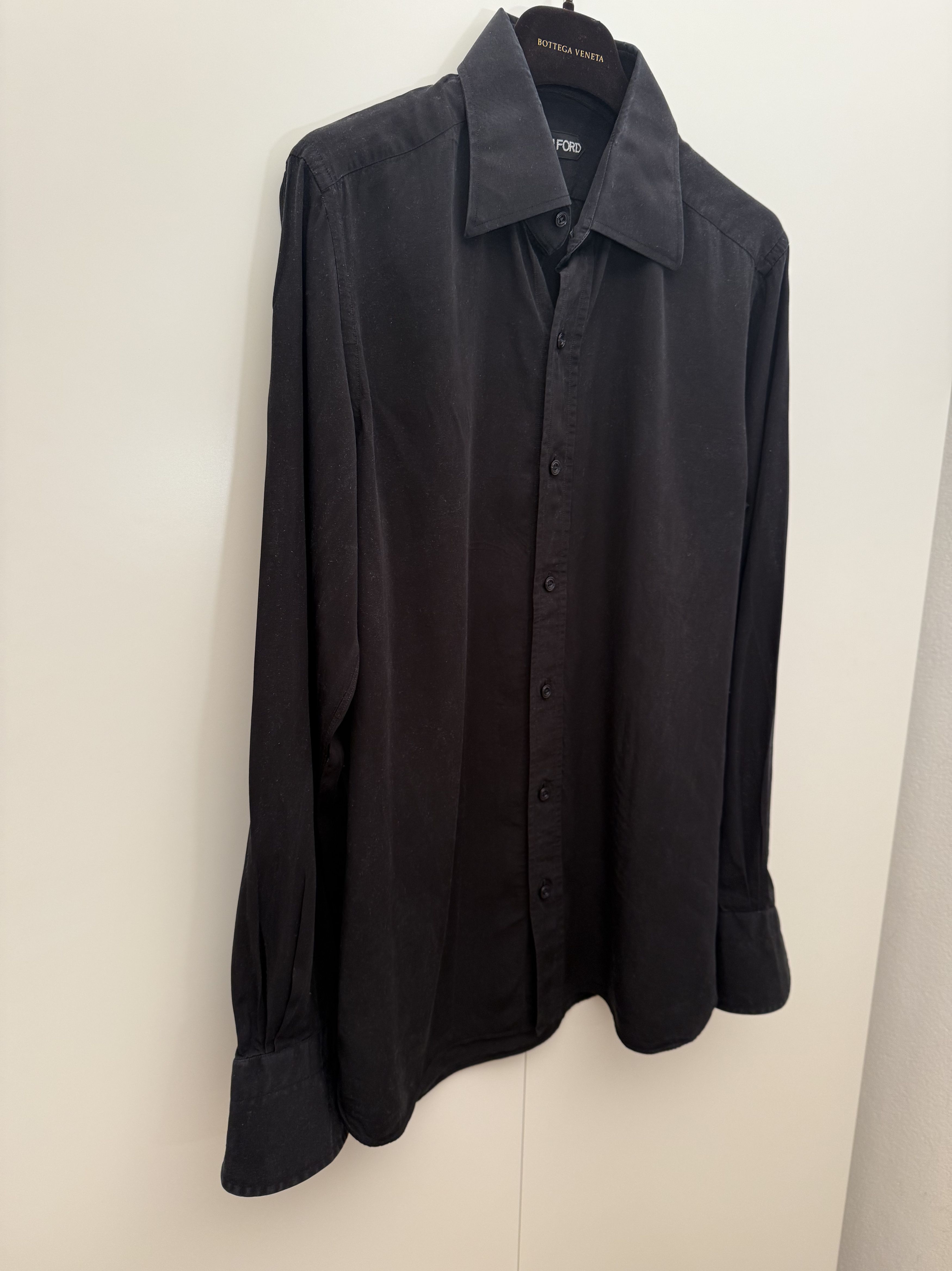 Tom Ford Tom Ford Tailored Slim-Fit Cotton Shirt Size US M / EU 48-50 / 2 - 2 Thumbnail