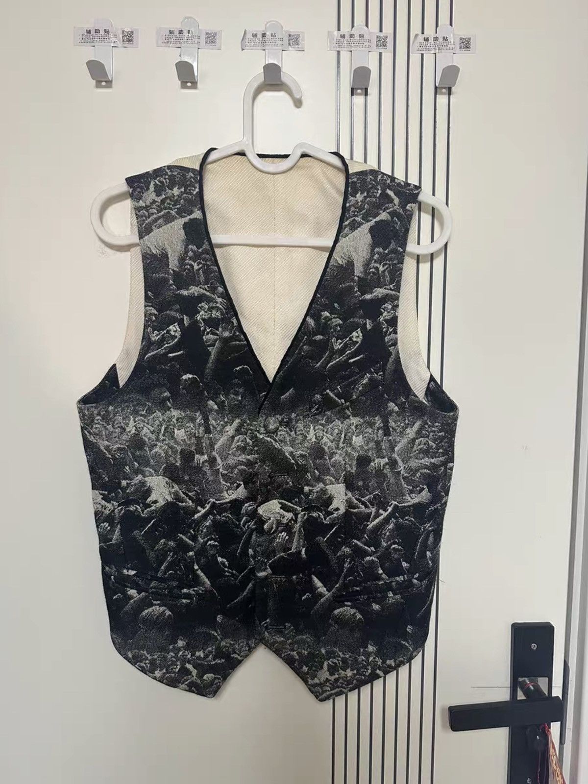 Number （N)ine 09AW Charles Peterson vest