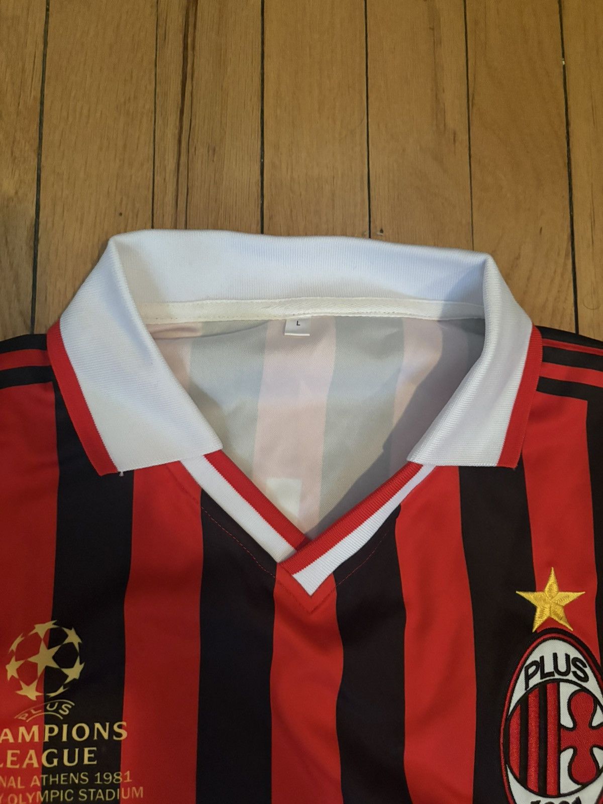 Other PLUS ONE LONGSLEEVE SOCCER POLO Size US L / EU 52-54 / 3 - 3 Thumbnail
