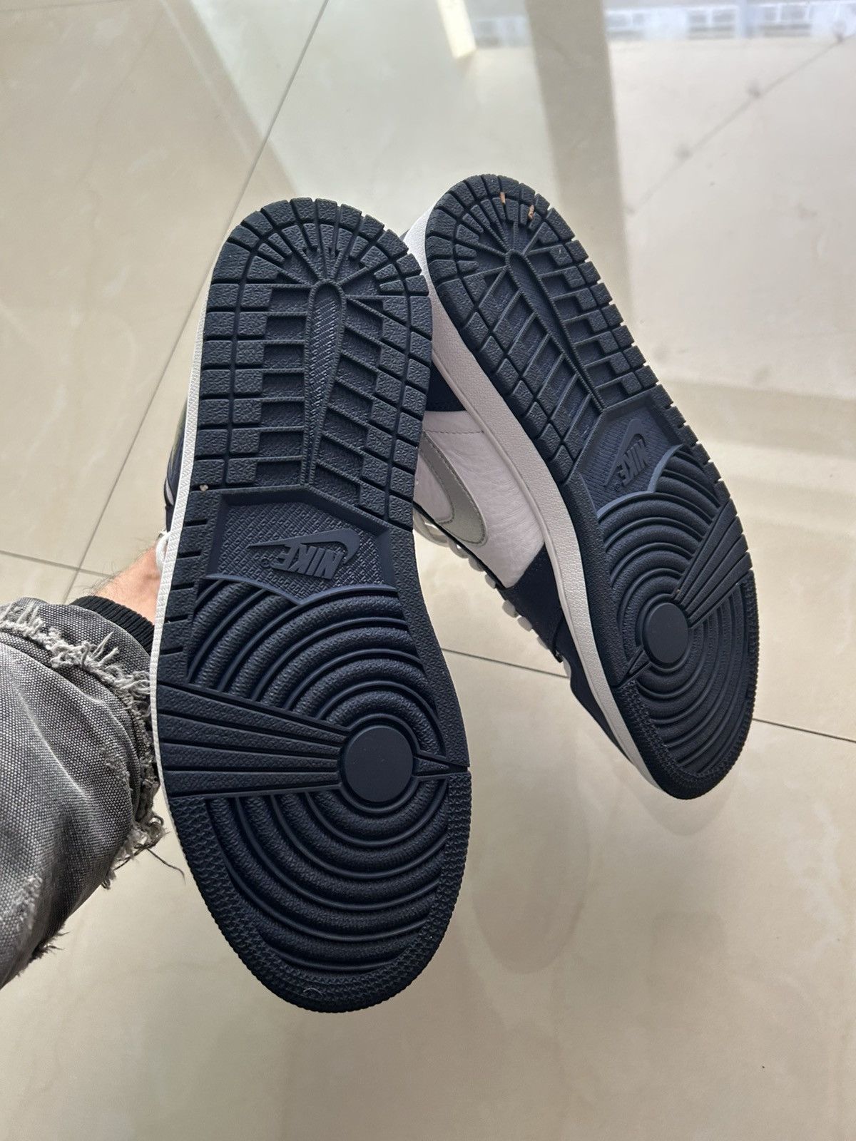 Jordan Brand Jordan 1 COJP Midnight Navy Size US 9 / EU 42 - 5 Thumbnail