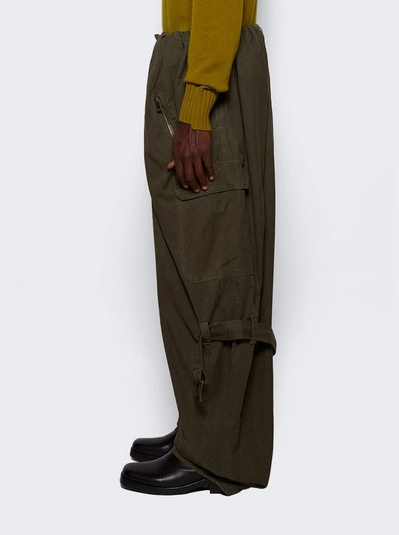 Loewe o1mle0226 Ballon Cargo Trousers in Green Size US 38 / EU 54 - 4 Thumbnail