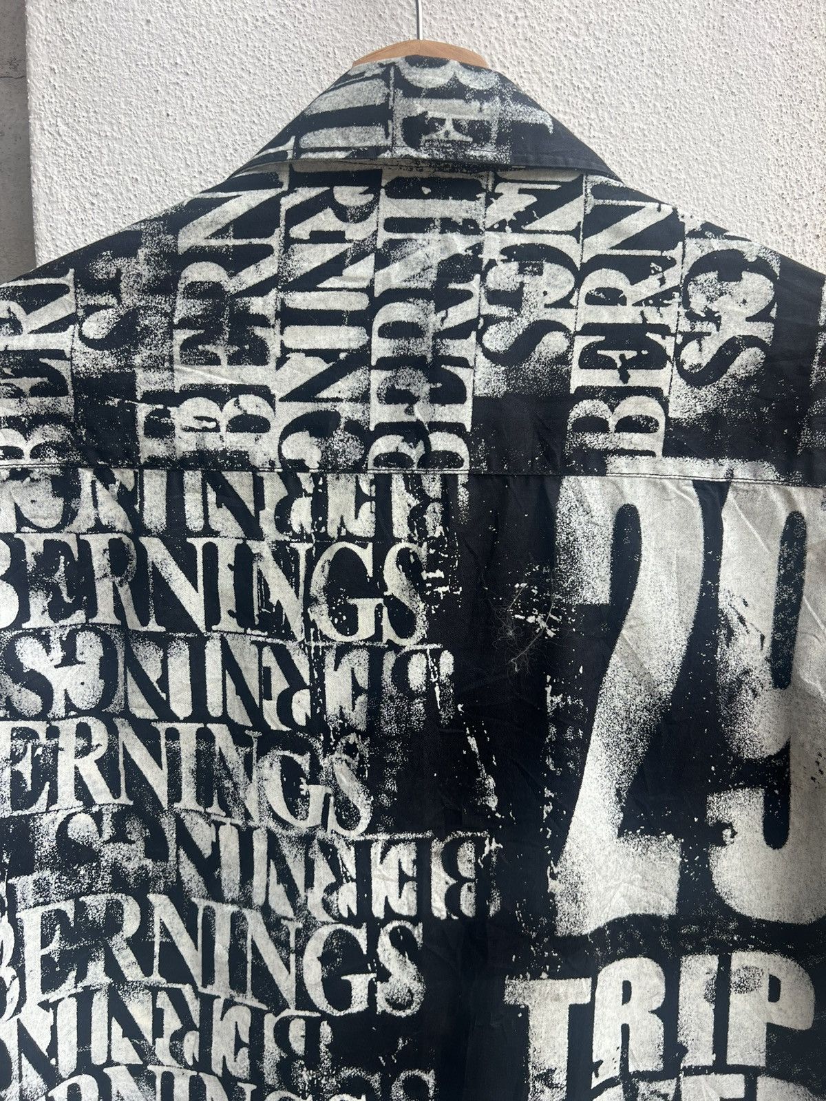 BERNINGS SHO VINTAGE BERNINGS SHO AOP EMO ZIPPER SHIRT Size US L / EU 52-54 / 3 - 14 Thumbnail