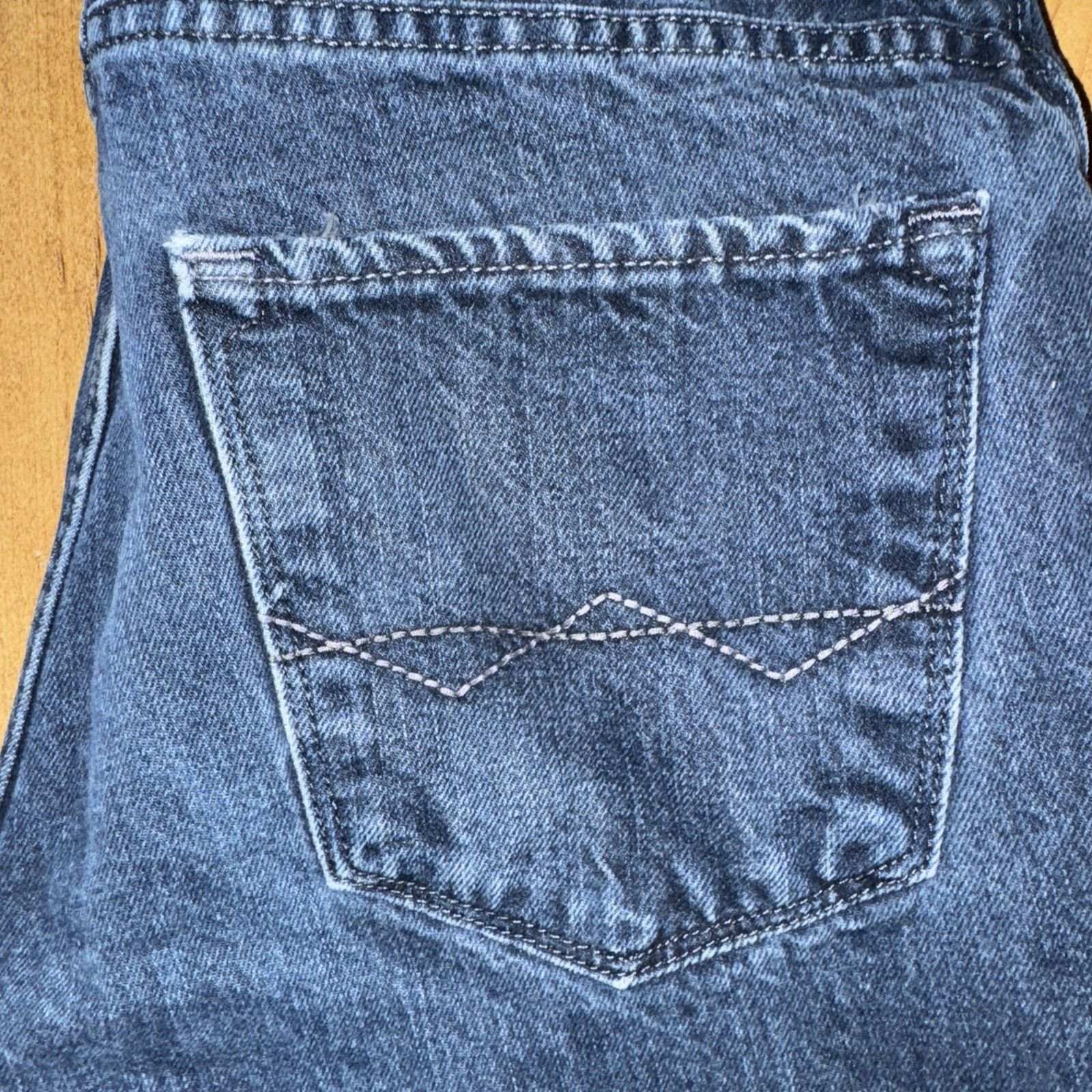 Free World × Vintage Free World Night Train Denim Jeans Blue 32x32 Size US 32 / EU 48 - 2 Thumbnail