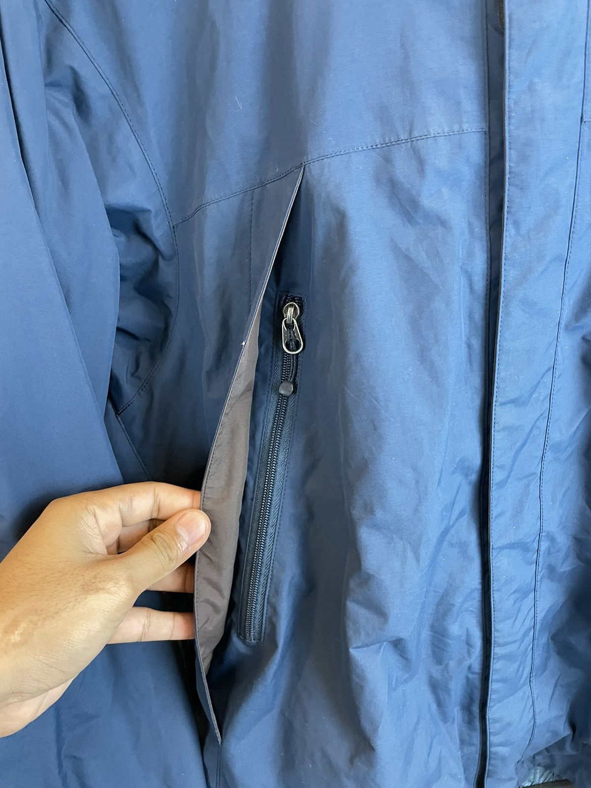 Goretex × The North Face Blue Vintage The North Face Gore-Tex Jacket Size US S / EU 44-46 / 1 - 5 Thumbnail