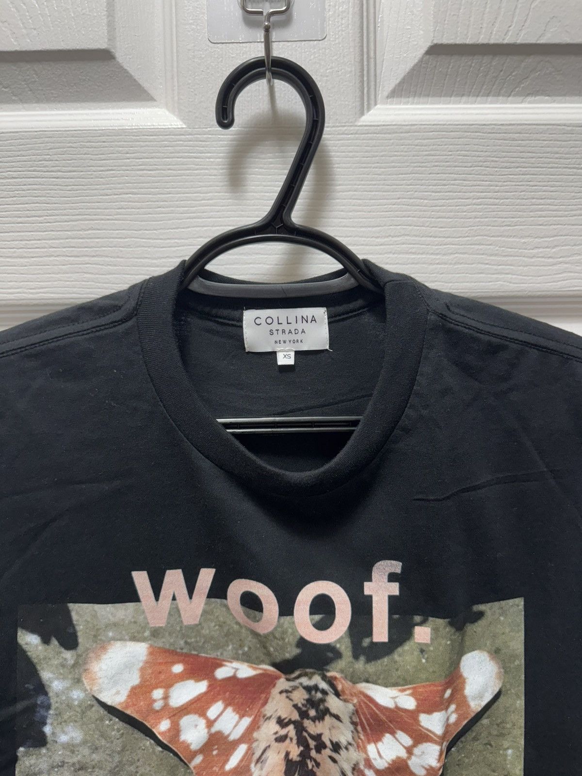 Collina Strada Collina Strada New York Dog Woof Moth Shirt Print Oversized Size L / US 10 / IT 46 - 3 Thumbnail