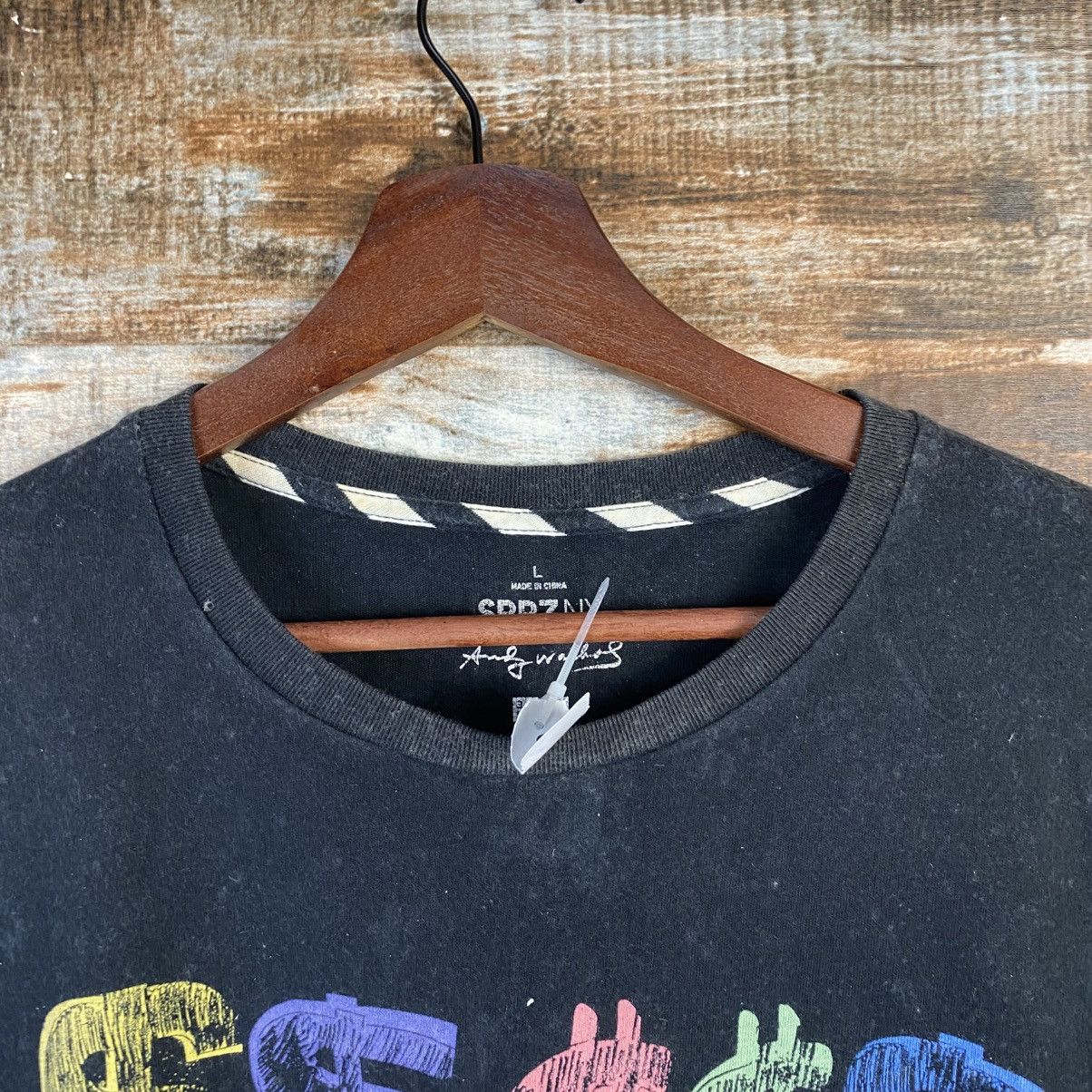 Andy Warhol × Uniqlo DL Uniqlo SprzNY Black T-Shirt #C1185 Size US L / EU 52-54 / 3 - 5 Thumbnail