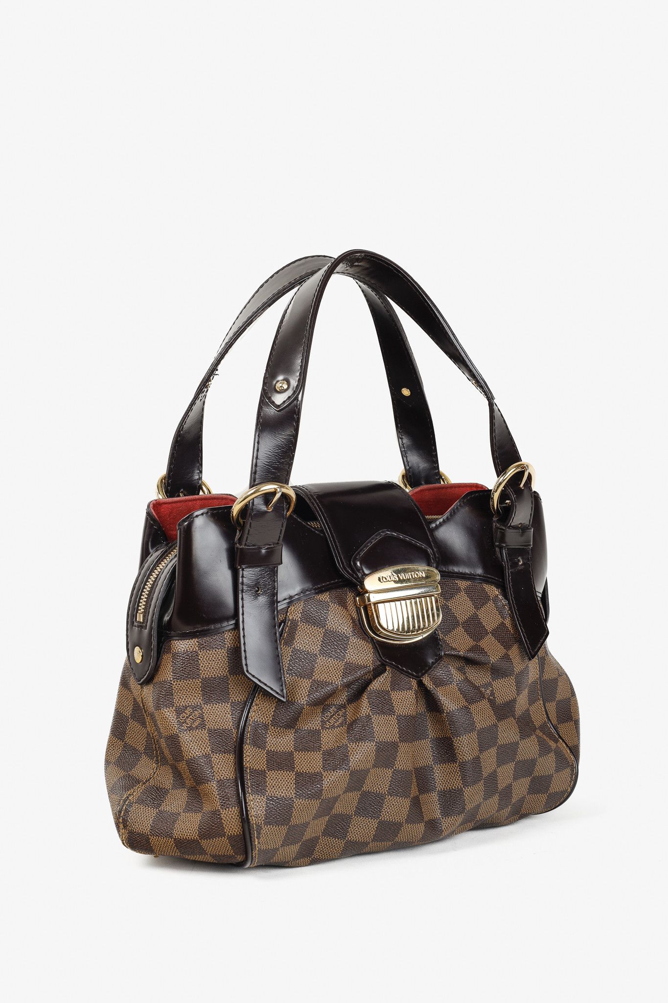 Louis Vuitton Louis Vuitton Damier Ebene Sistina PM Double Handle Bag Size ONE SIZE - 2 Thumbnail
