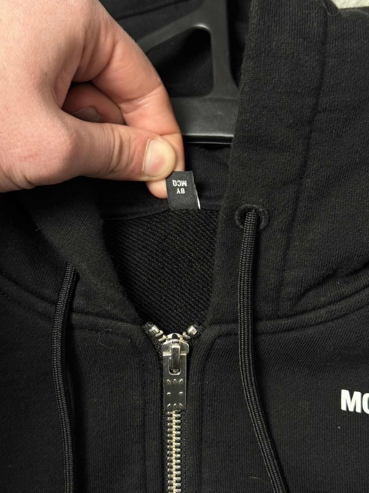 Alexander McQueen Alexander McQueen Black Relaxed Zip Hoodie Size US L / EU 52-54 / 3 - 10 Thumbnail