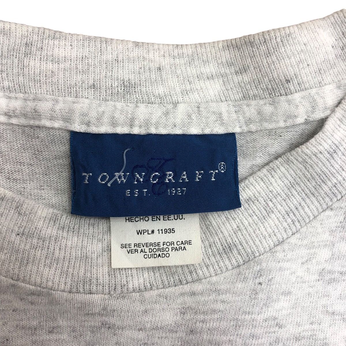 Towncraft × Vintage Pick!! Vtg 90's TOWNCRAFT Top Tee Tshirt Size US L / EU 52-54 / 3 - 5 Thumbnail