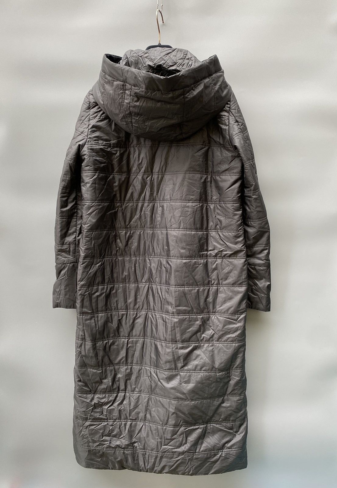 Marella × Max Mara Marella Monochrome Hooded Coat Size XS / US 0-2 / IT 36-38 - 2 Thumbnail