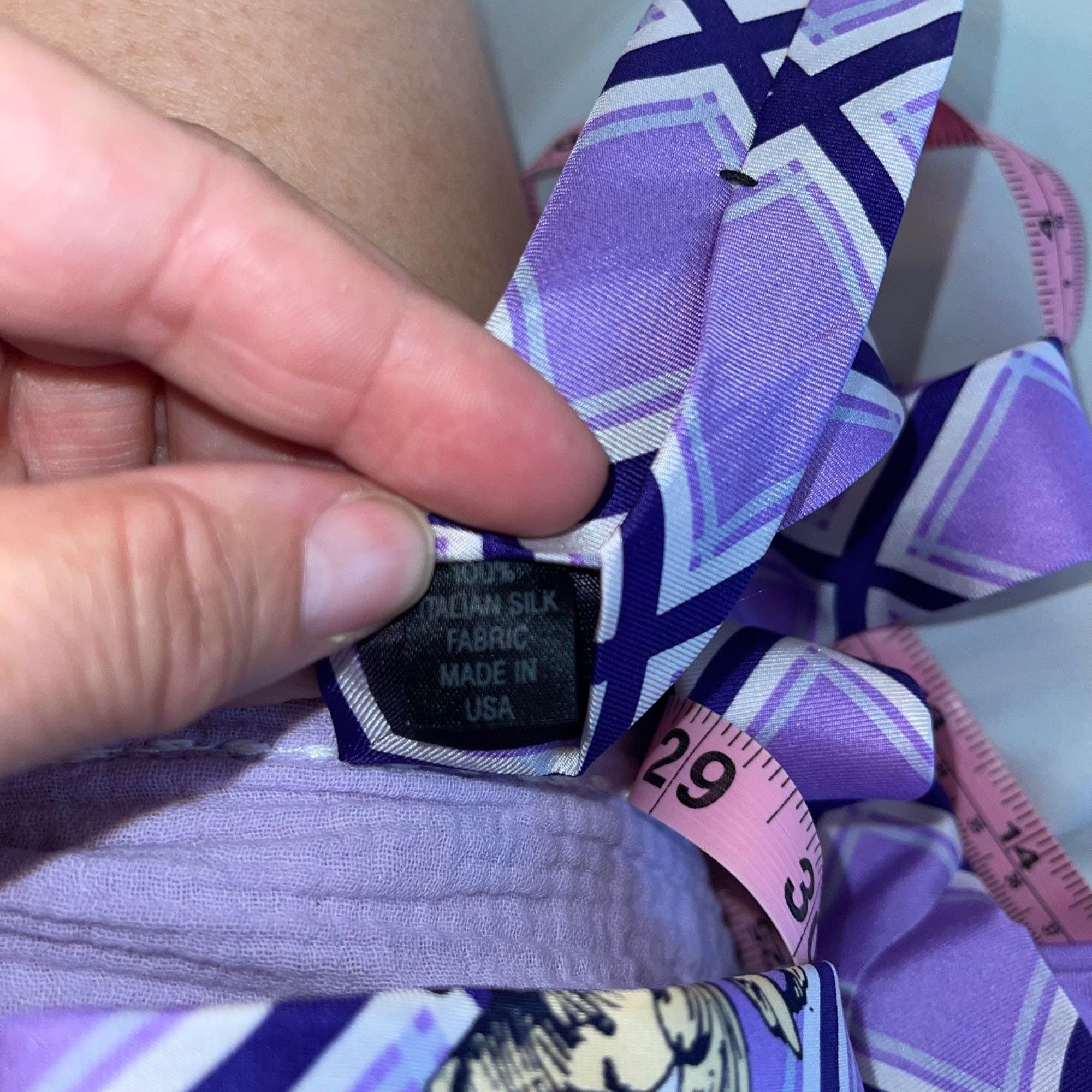 Other Two Kings Neckwear Mens Tie One Size Purple Size ONE SIZE - 7 Thumbnail
