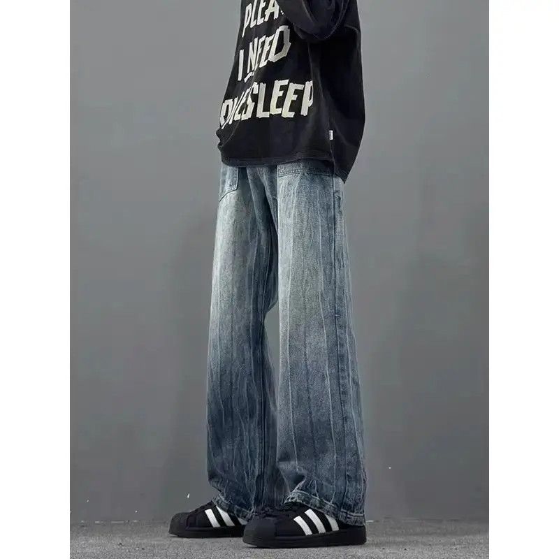 Japanese Brand Retro casual high street micro flared jeans Size US 32 / EU 48 - 3 Thumbnail