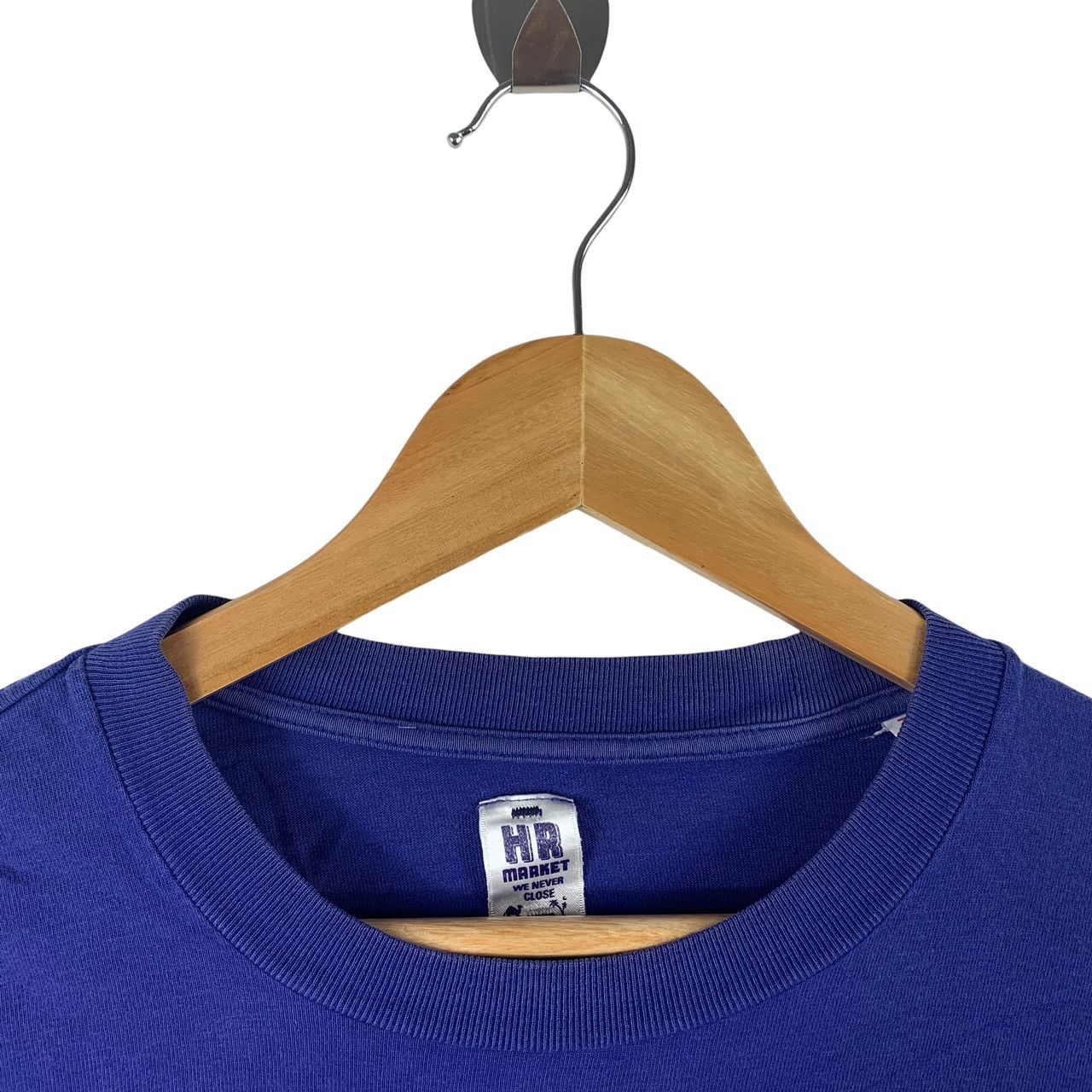 HOLLYWOOD RANCH MARKET × Japanese Brand HR MARKET we never close spellout Japanese brand tee Size US L / EU 52-54 / 3 - 5 Thumbnail