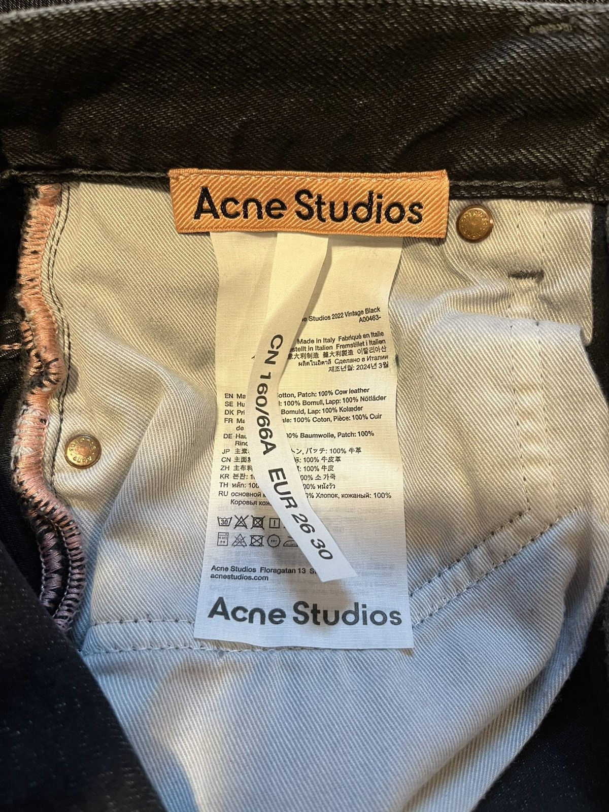 Acne Studios Acne Studios 2022 wide leg denim pants. Size 26" / US 2 / IT 38 - 7 Thumbnail